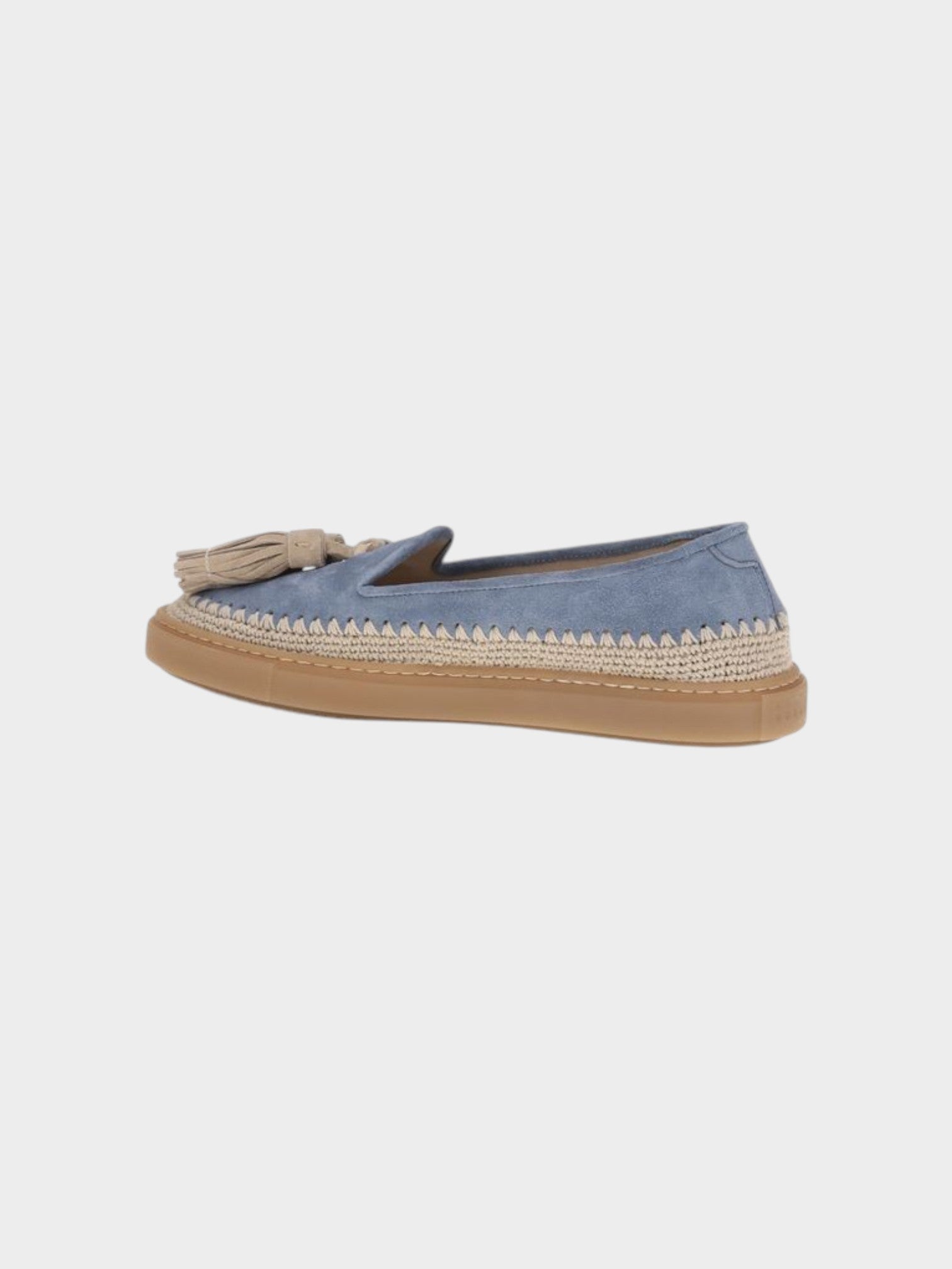 Fratelli Rossetti Blue Calf Leather Bos Taurus Slip-On Loafers-thumbmail-3