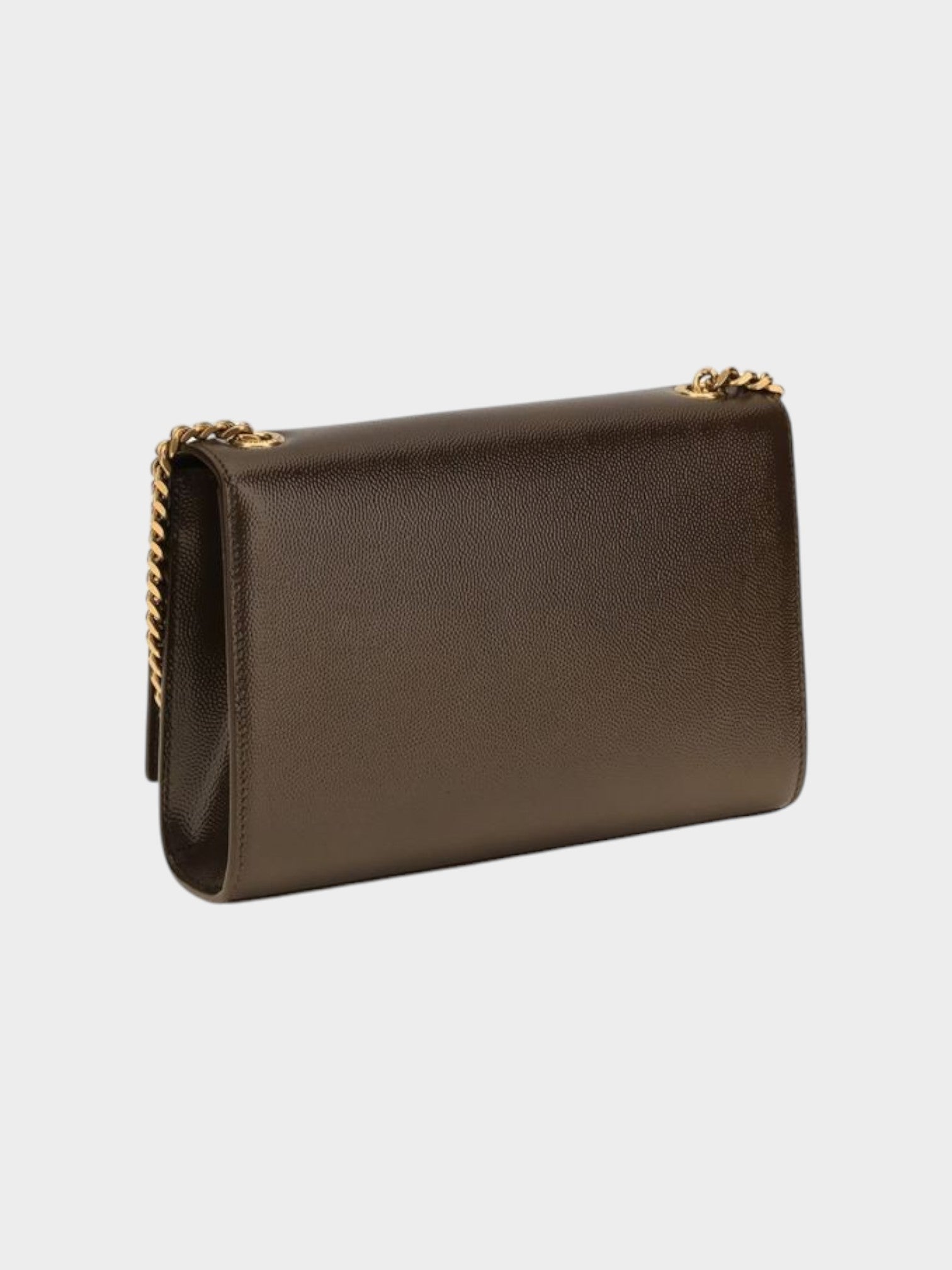Saint Laurent Brown Calf Leather Bos Taurus Shoulder Bag-thumbmail-3