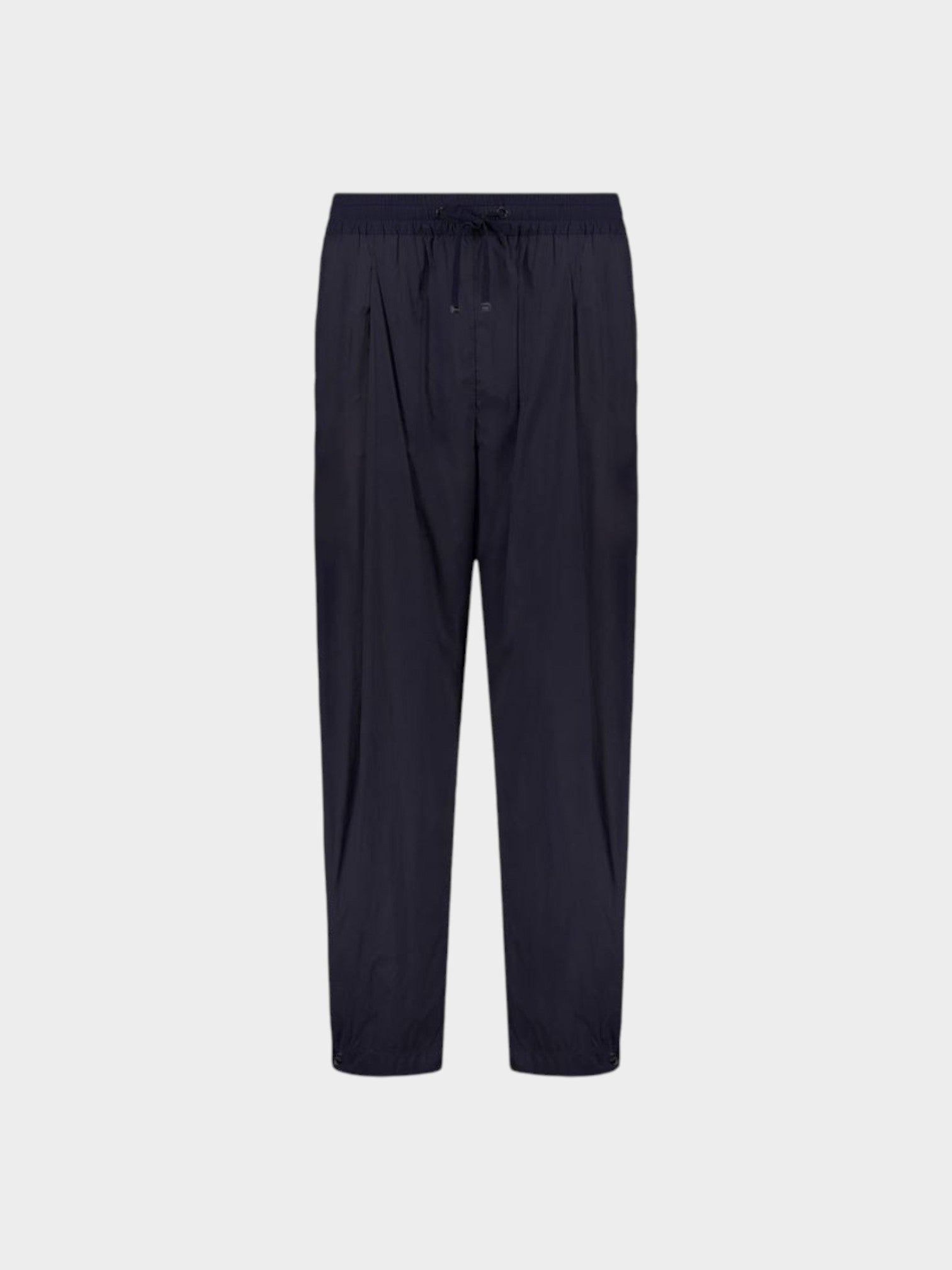 Herno Blue Elastane Casual Pants