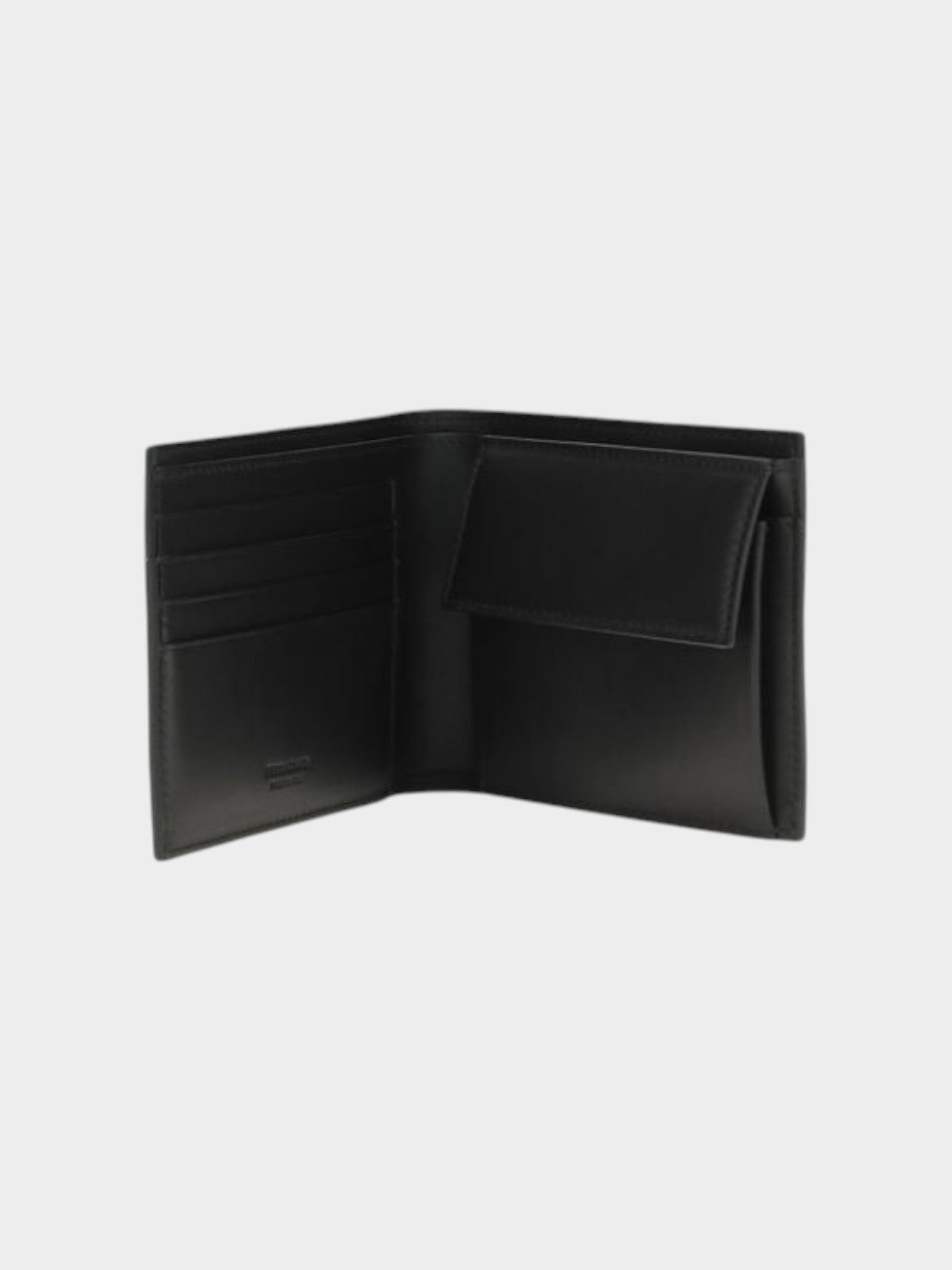 Ferragamo Black Calf Leather Bos Taurus Wallet-thumbmail-3