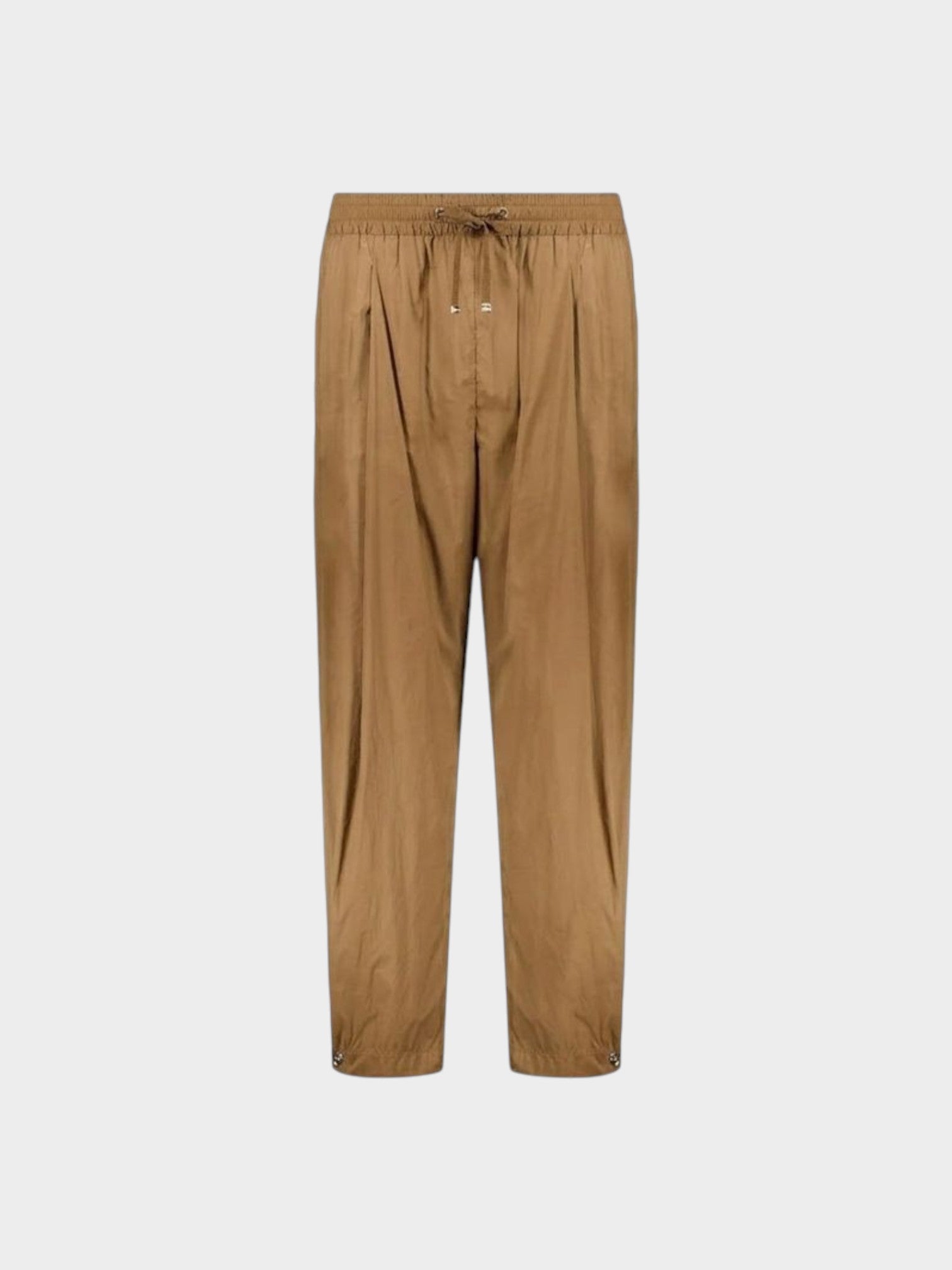 Herno Brown Elastane Casual Pants