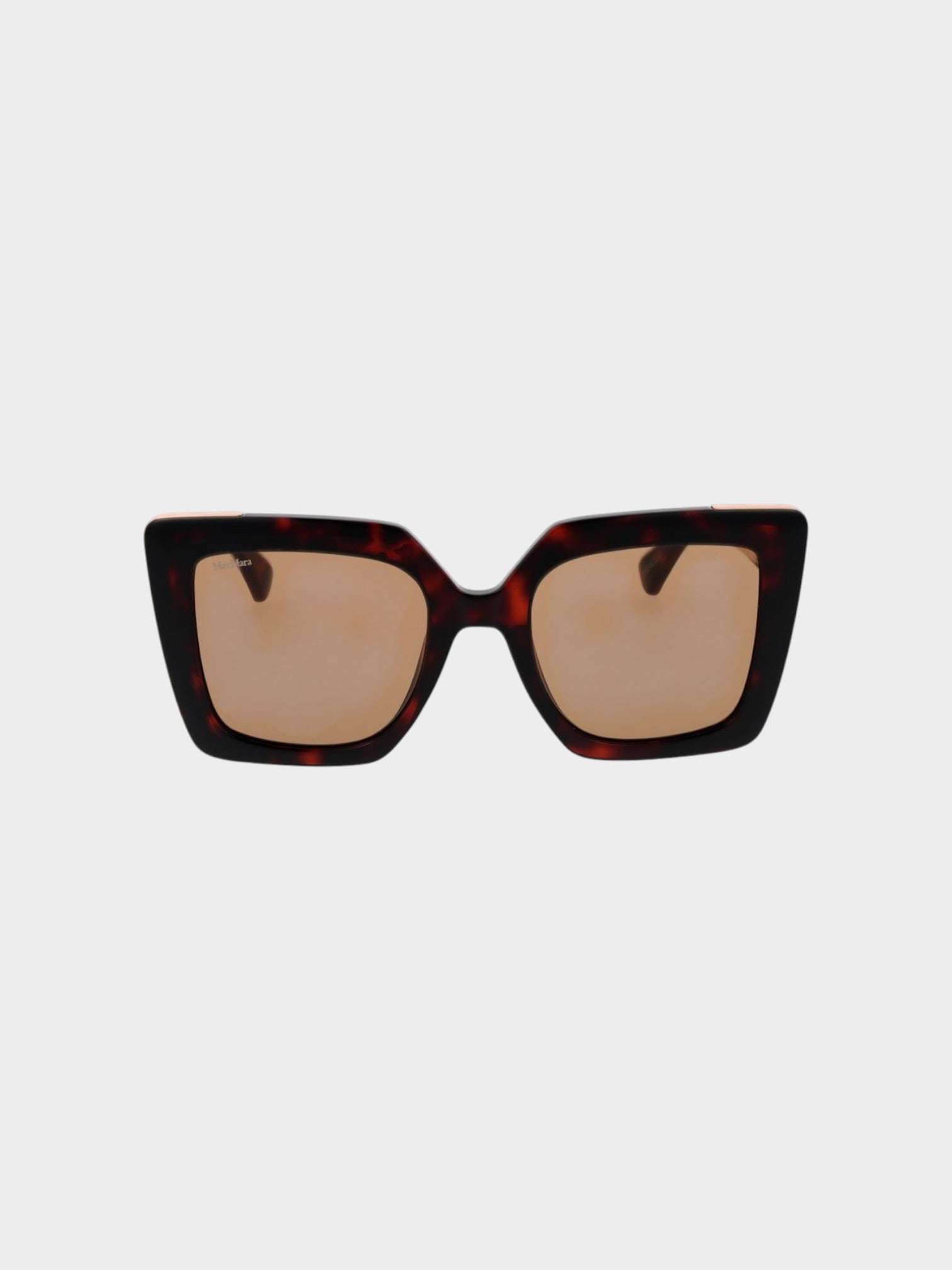 Max Mara Brown Plastic Sunglasses-thumbmail-2