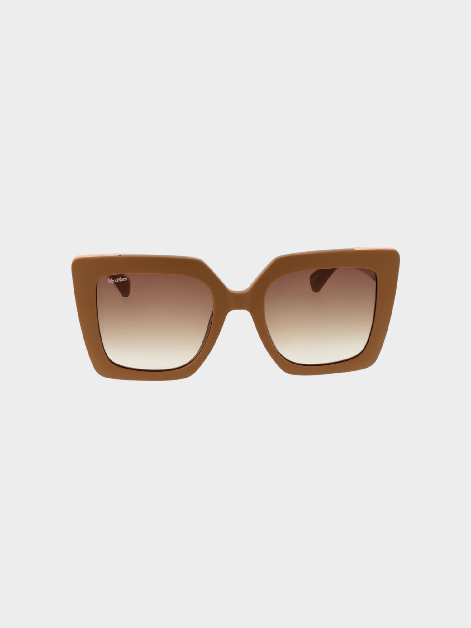 Max Mara Brown Plastic Sunglasses-thumbmail-2