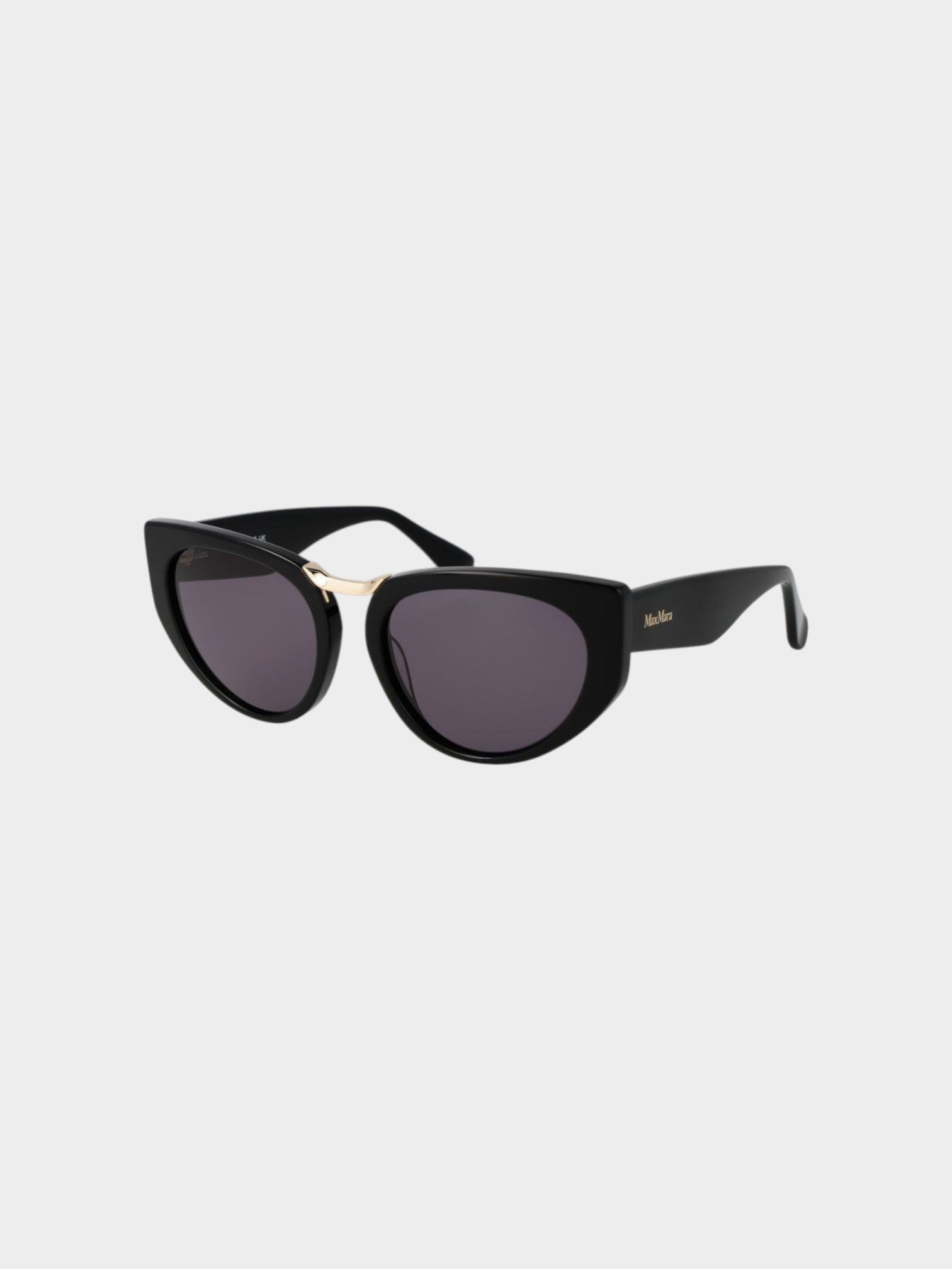 Max Mara Black Acetate Sunglasses