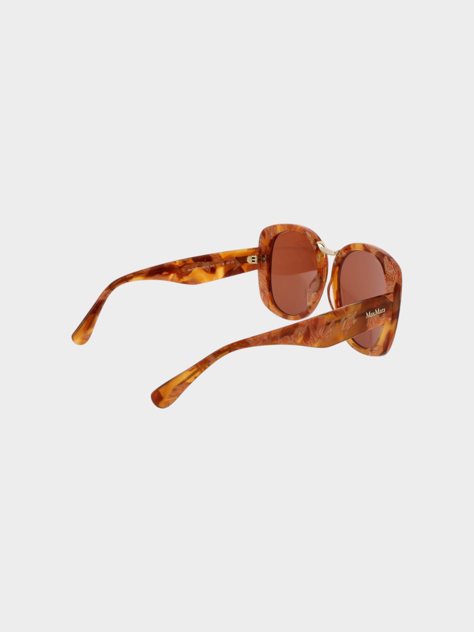 Max Mara Brown Acetate Sunglasses-thumbmail-3
