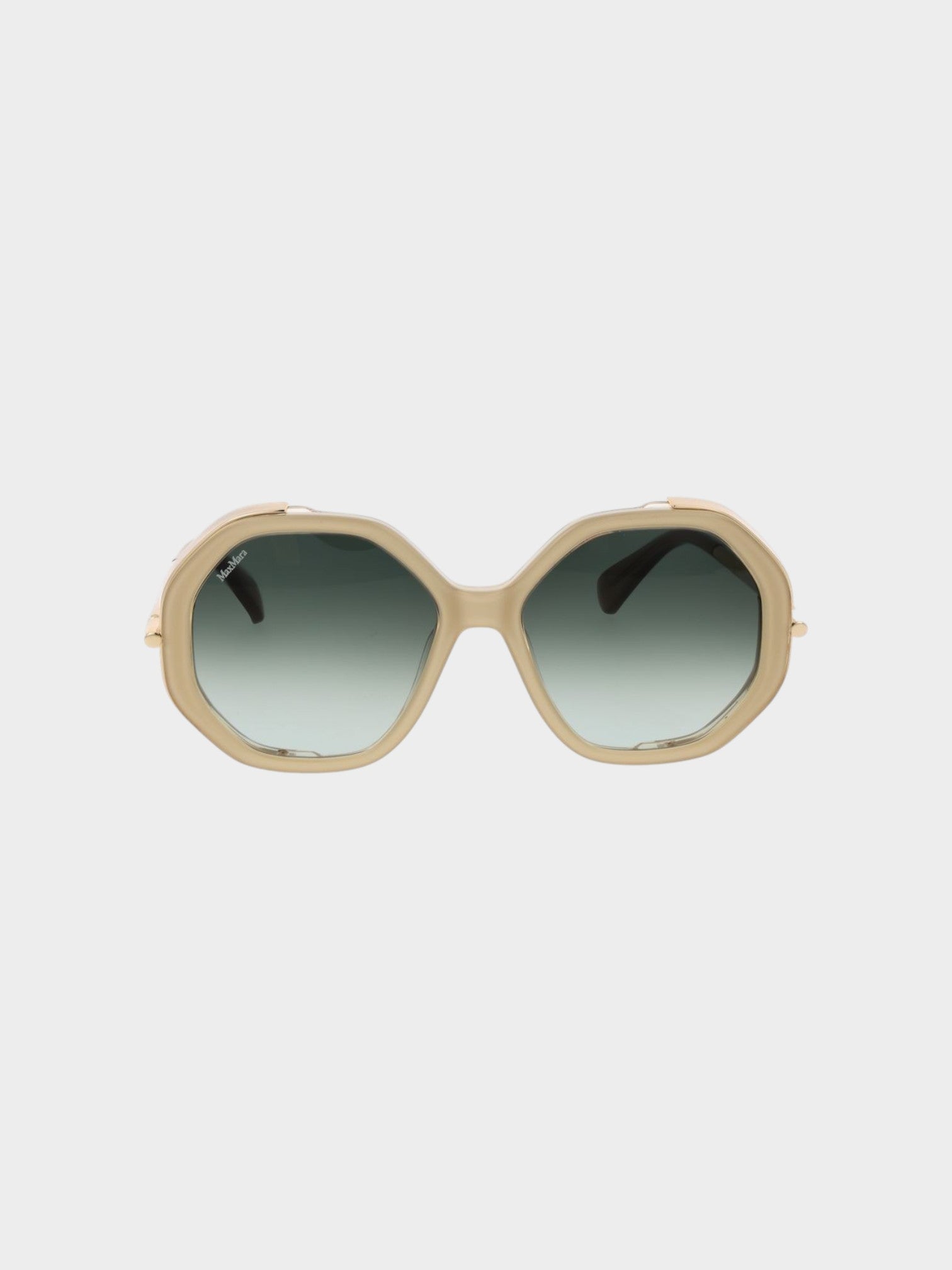 Max Mara Beige Acetate Sunglasses-thumbmail-2