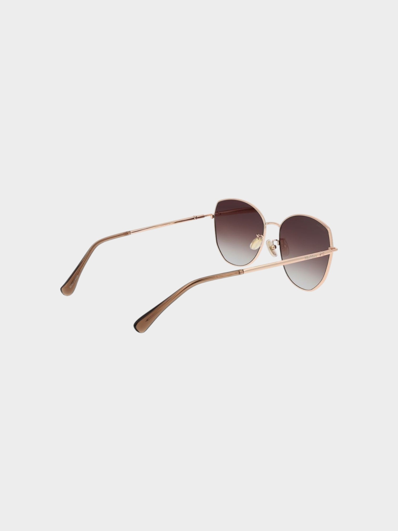Max Mara Rose Gold Metal Sunglasses-thumbmail-3