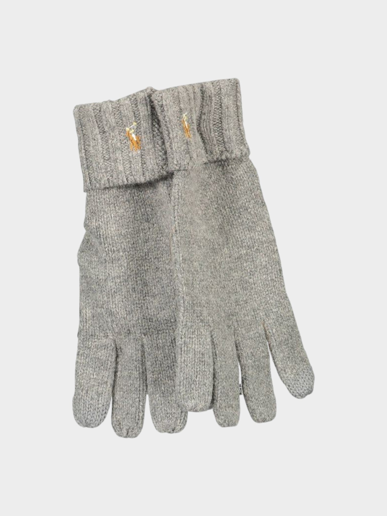 Ralph Lauren Gray Wool Men's Glove