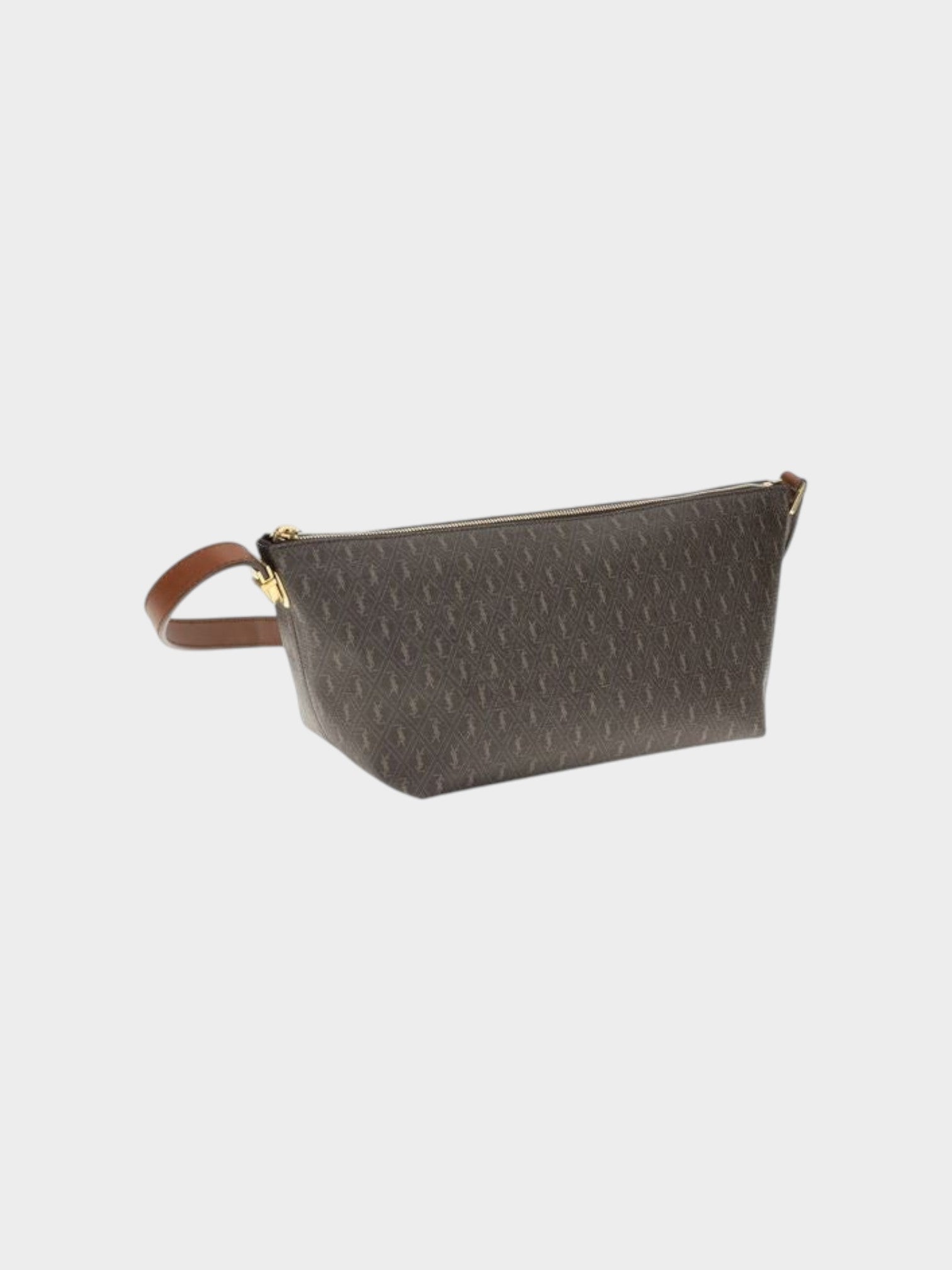 Saint Laurent Brown Leather Shoulder Bag-thumbmail-2