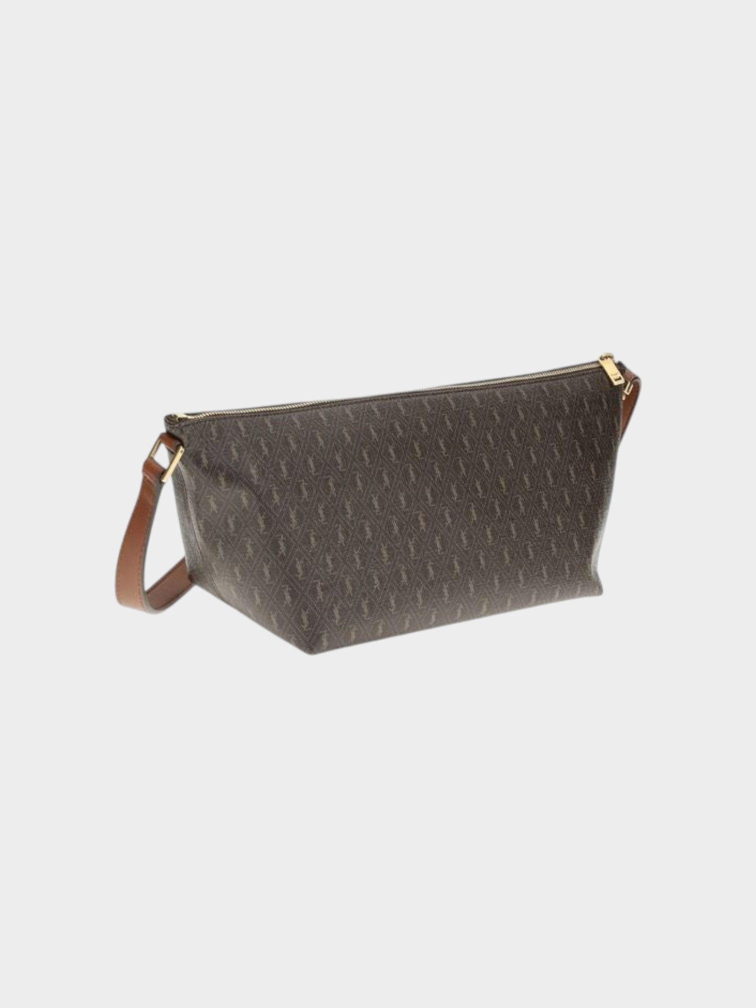 Saint Laurent Brown Leather Shoulder Bag-thumbmail-3