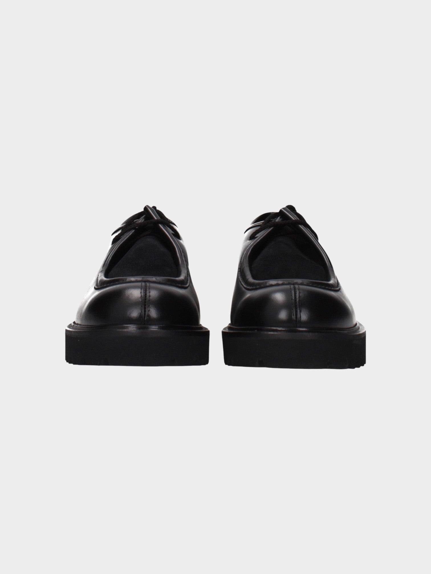 Max Mara Black Leather Oxfords And Derbies-thumbmail-3
