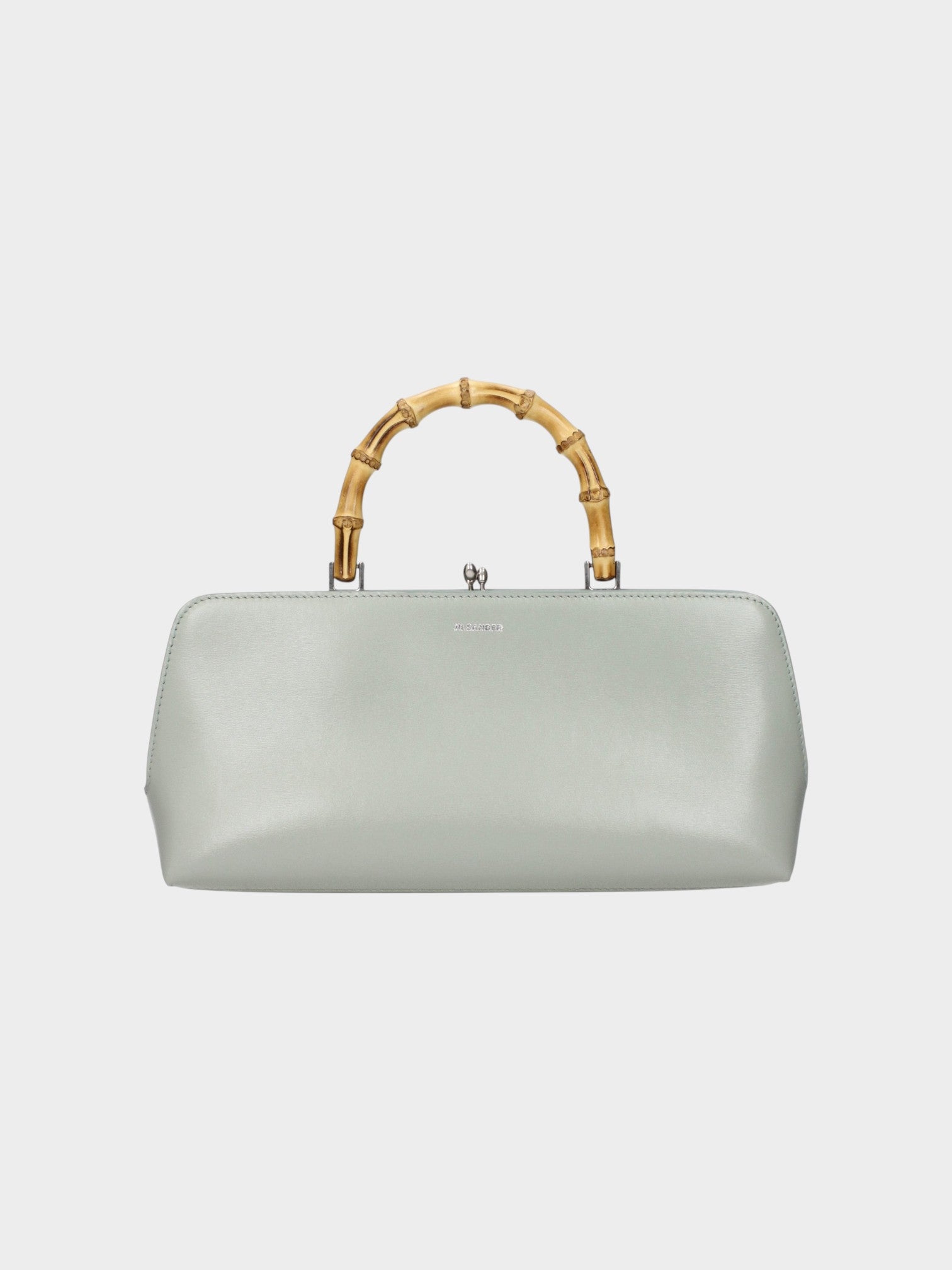 Jil Sander Green Leather Handbag