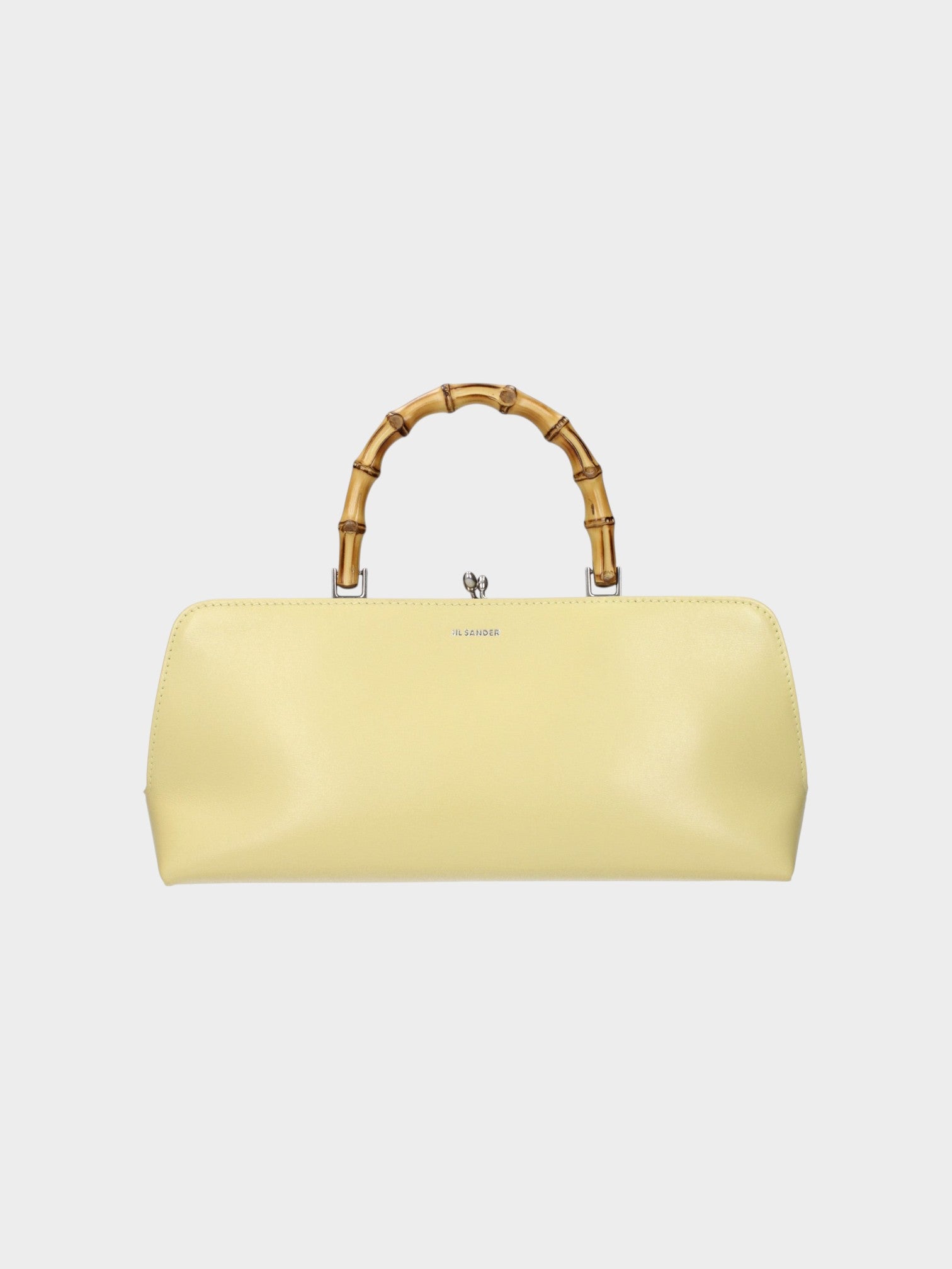 Jil Sander Yellow Leather Handbag