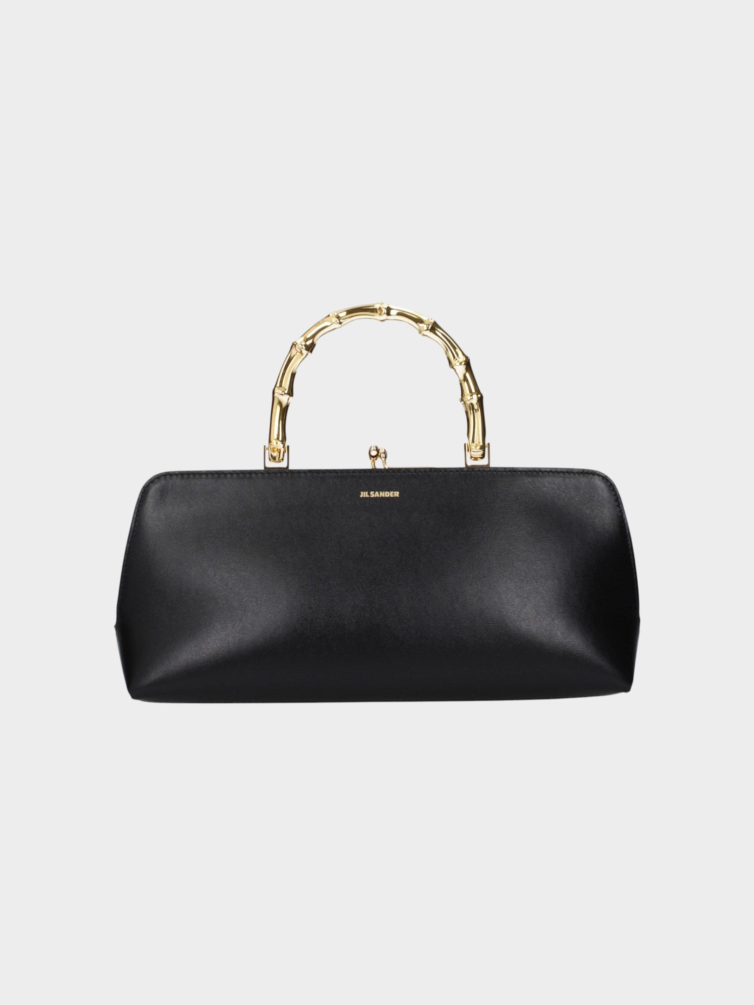 Jil Sander Black Leather Handbag