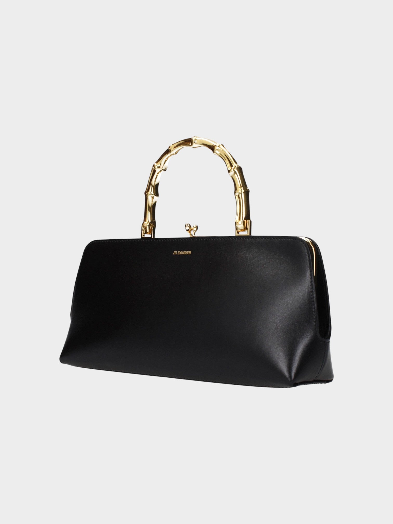 Jil Sander Black Leather Handbag-thumbmail-2