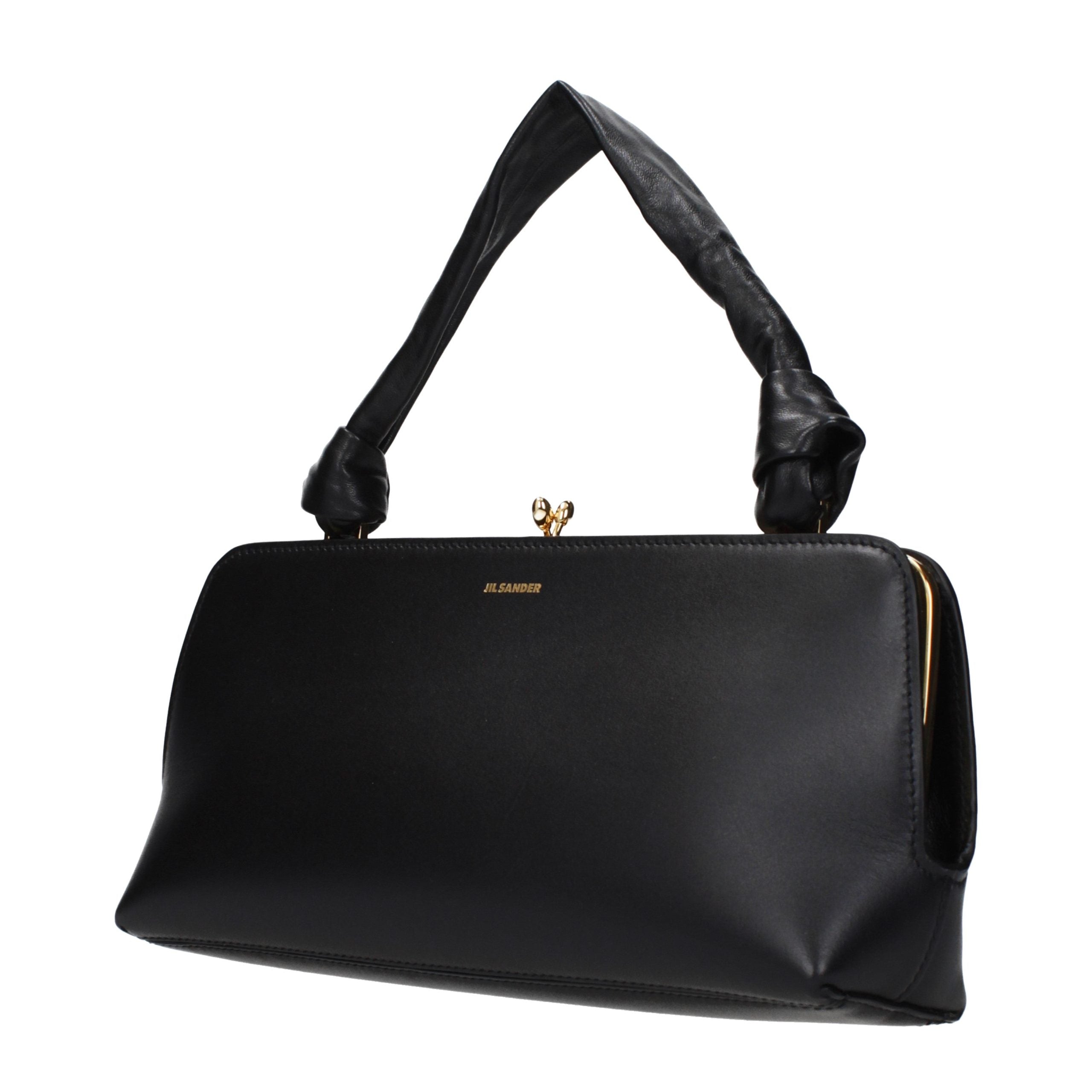 Jil Sander Black Leather Handbag-thumbmail-2