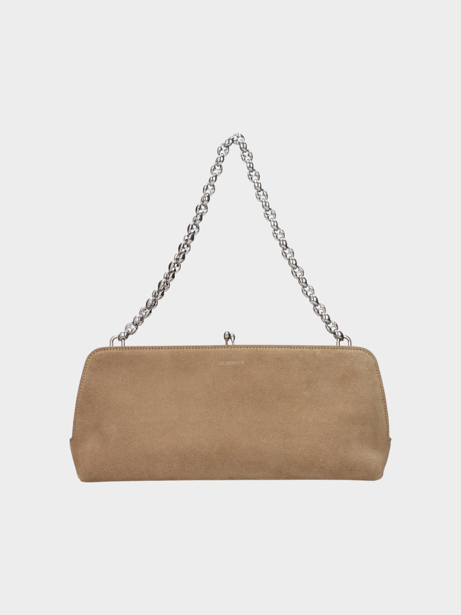 Jil Sander Beige Leather Handbag