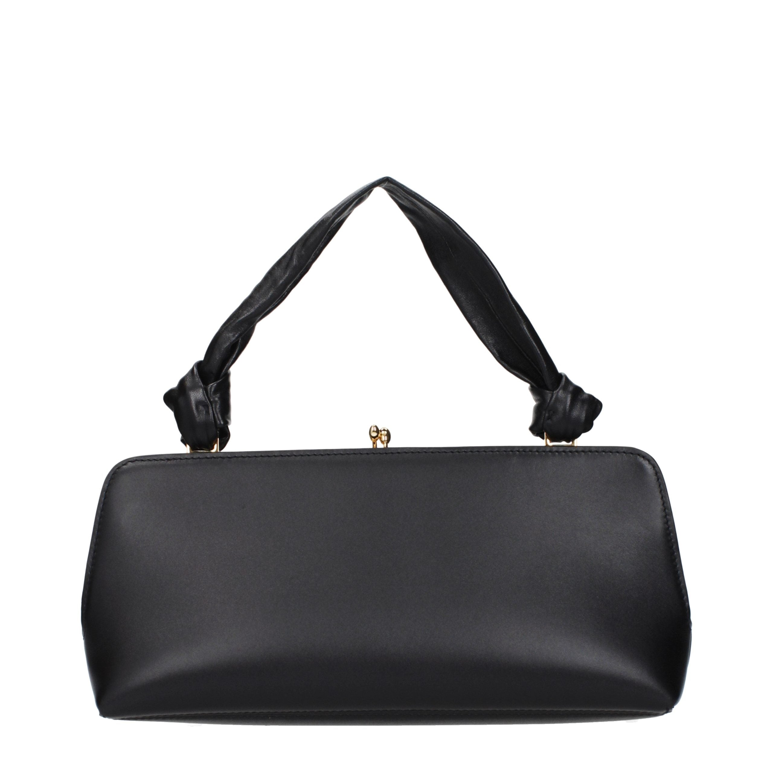 Jil Sander Black Leather Handbag-thumbmail-3
