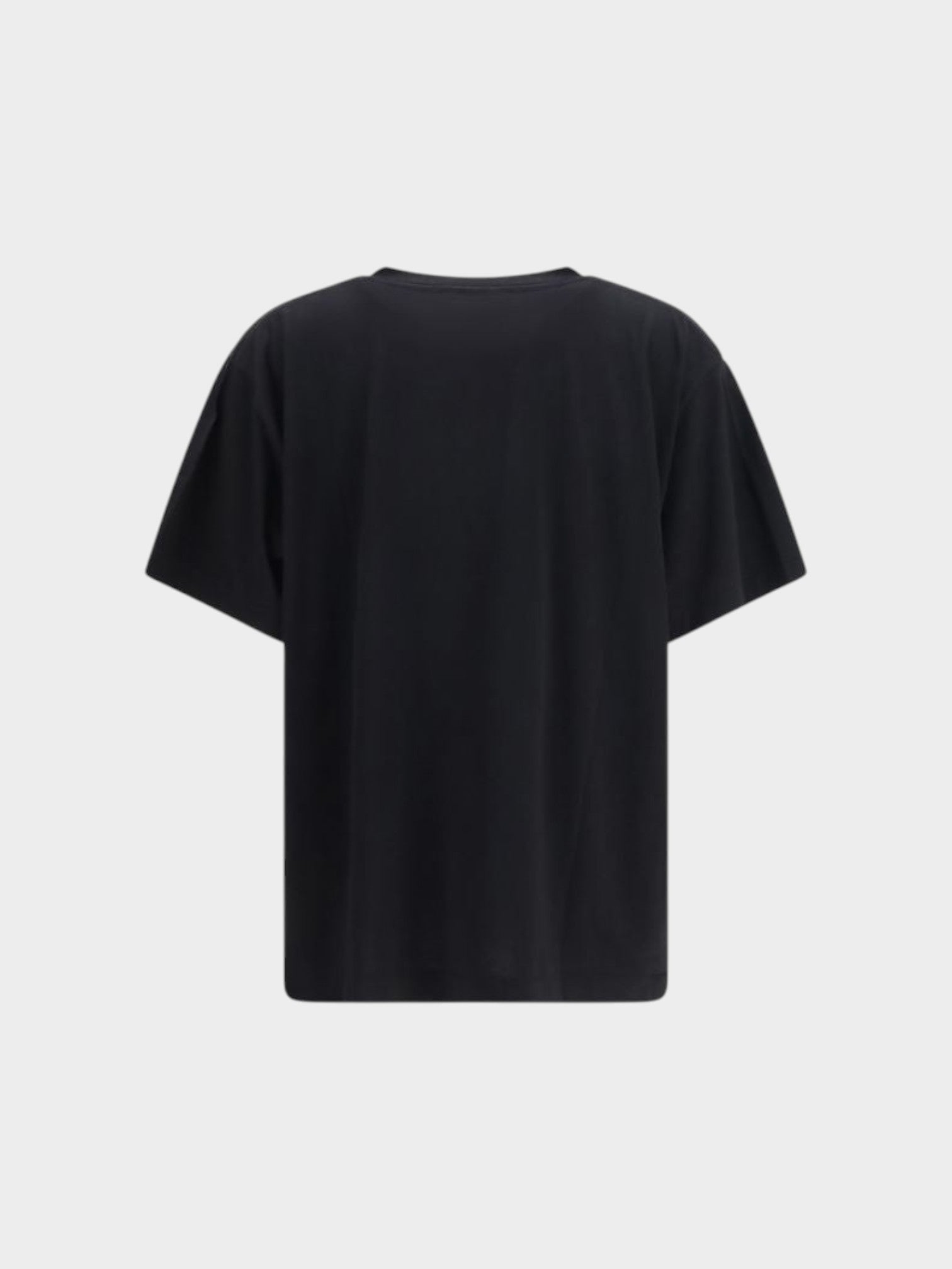 Khaite Black Cotton T-Shirt-thumbmail-2