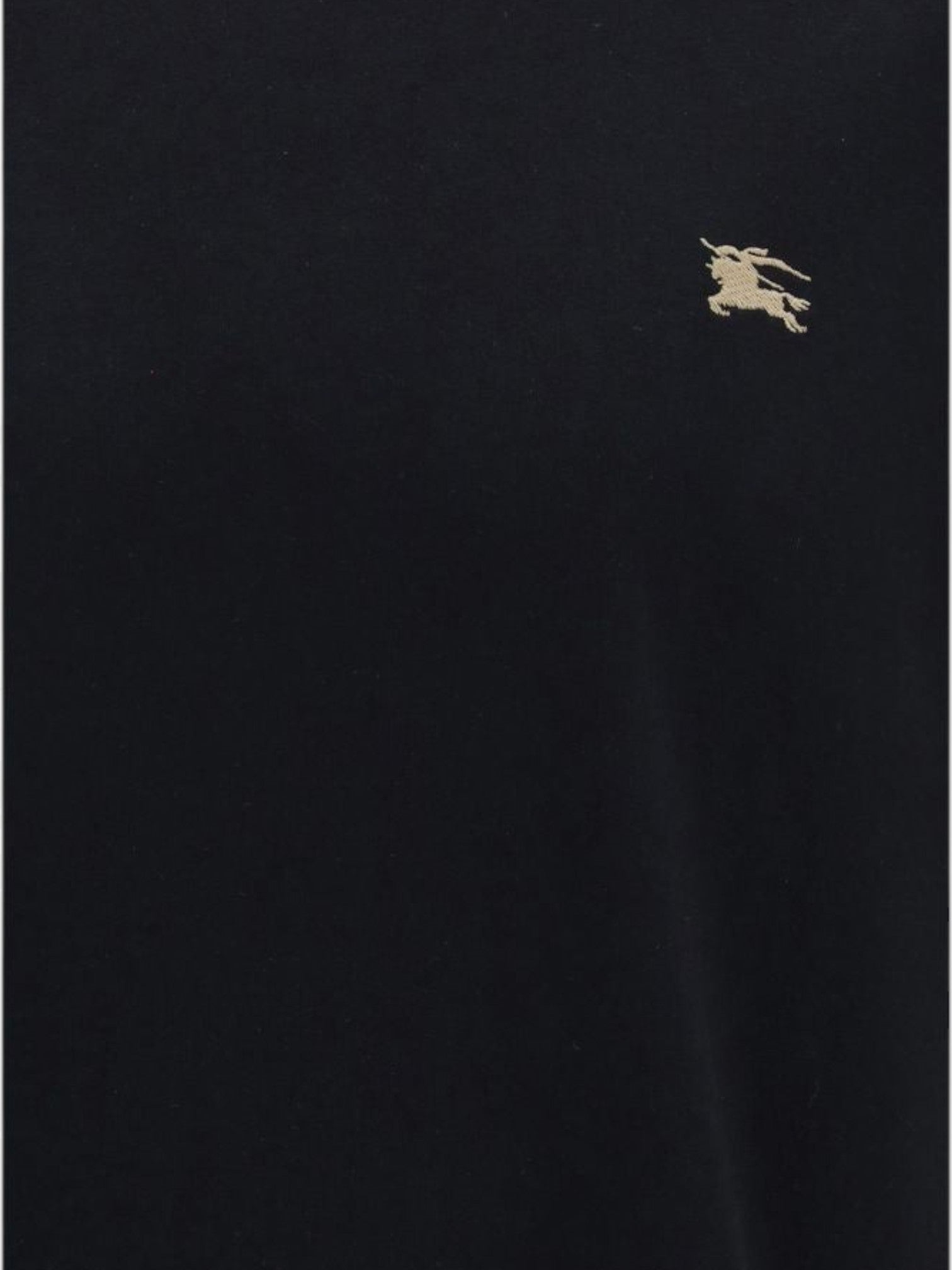 Burberry Black Cotton T-Shirt-thumbmail-3