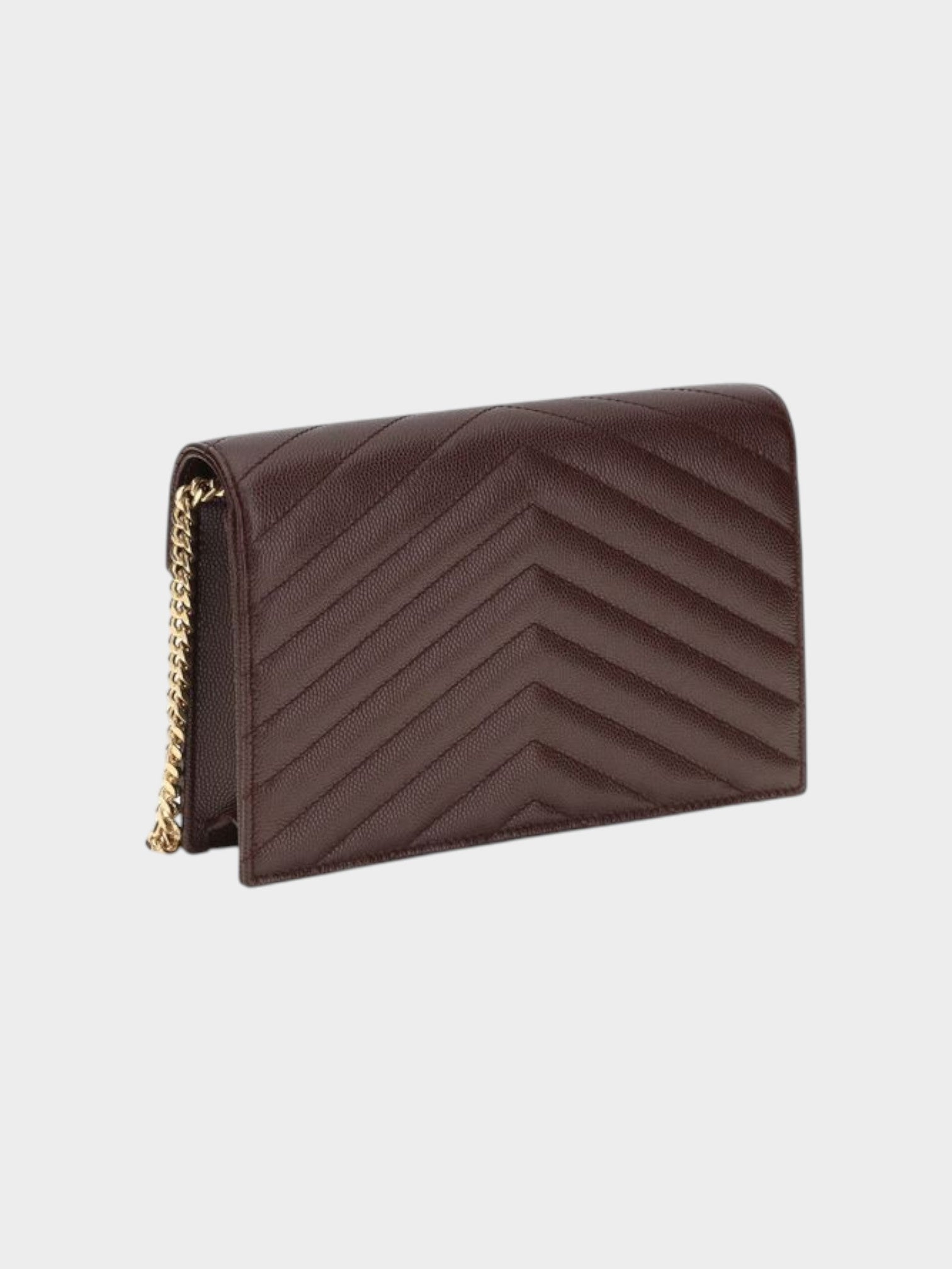 Saint Laurent Bordeaux Calf Leather Bos Taurus Wallet-thumbmail-3