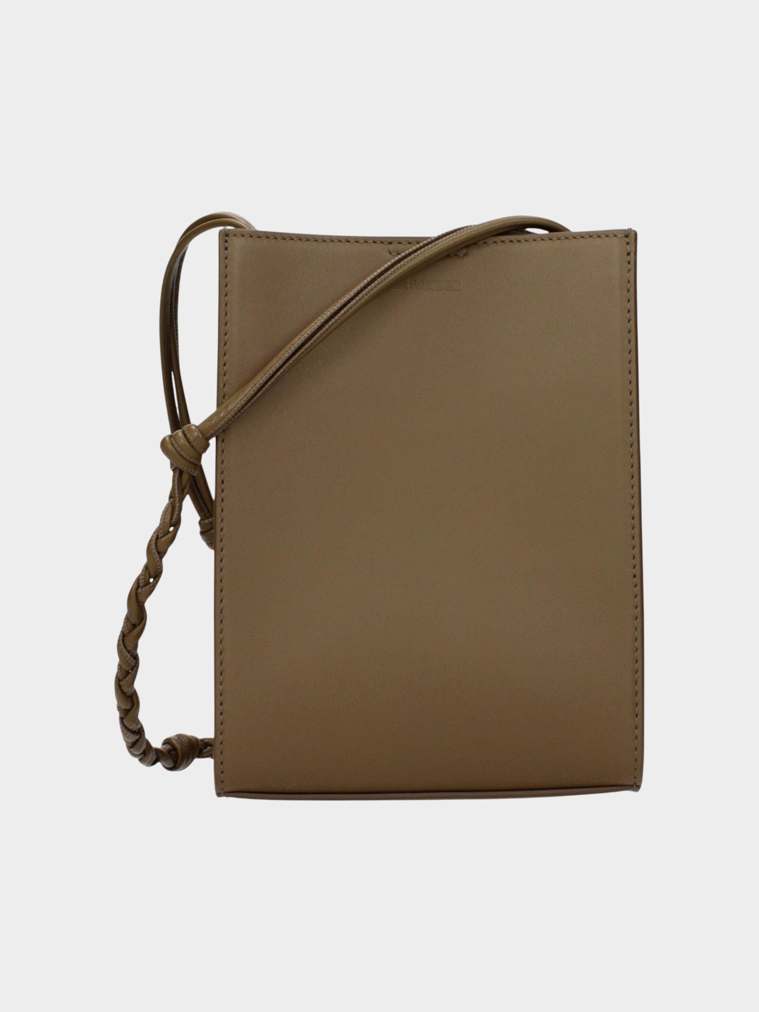 Jil Sander Green Leather Crossbody Bag