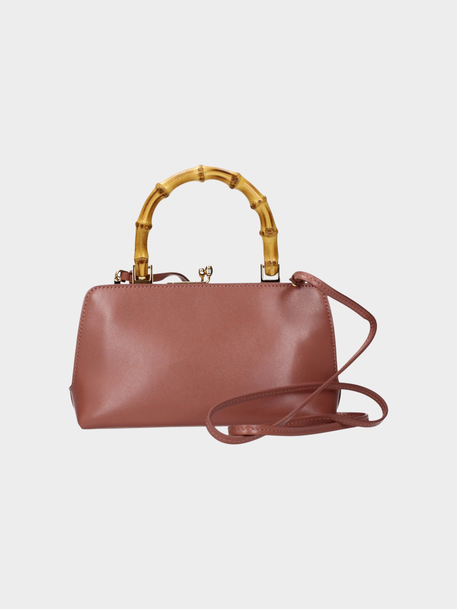 Jil Sander Pink Leather Handbag-thumbmail-3