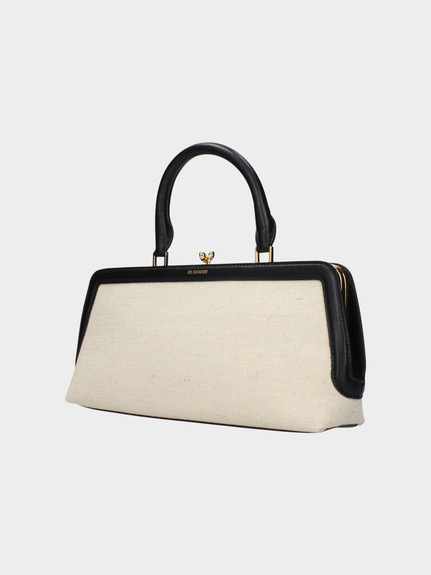 Jil Sander Beige Fabric Handbag-thumbmail-2