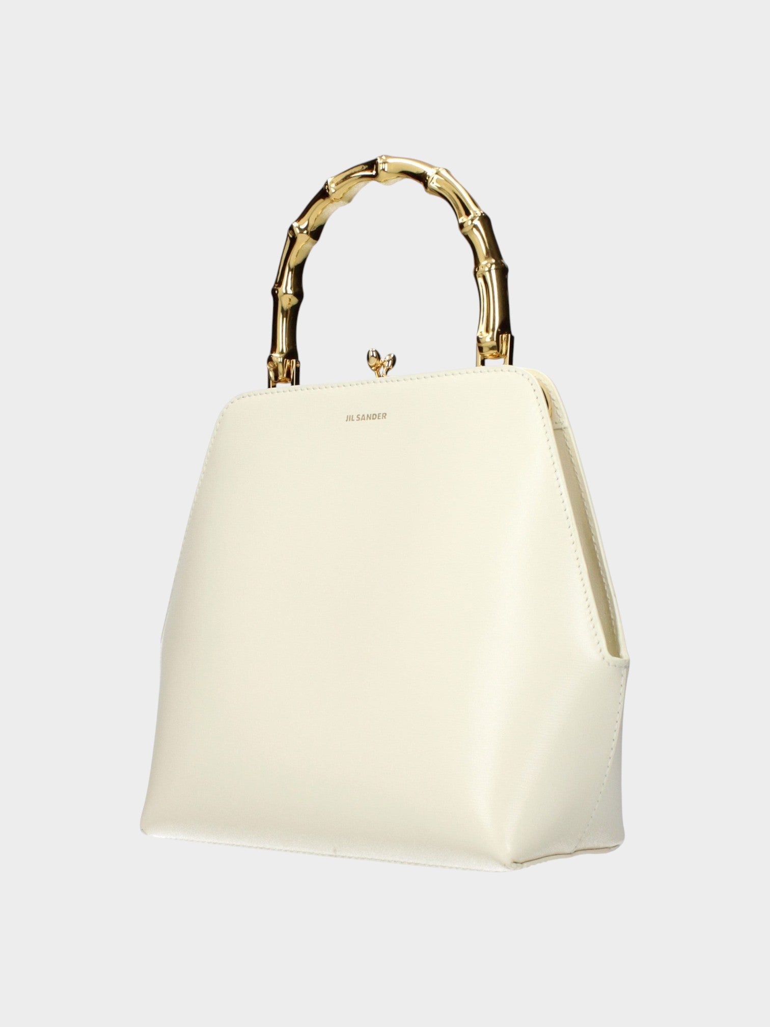 Jil Sander Beige Leather Handbag-thumbmail-2