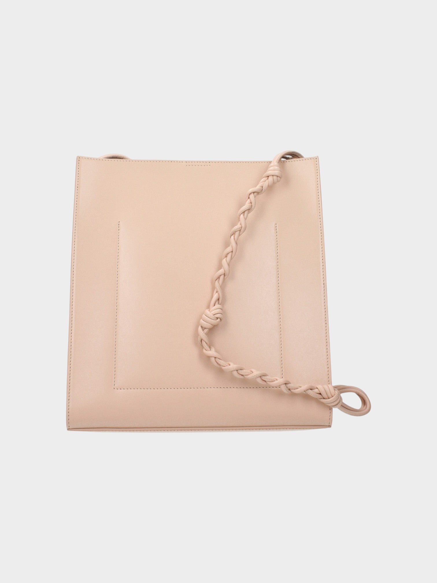 Jil Sander Pink Leather Shoulder Bag-thumbmail-3