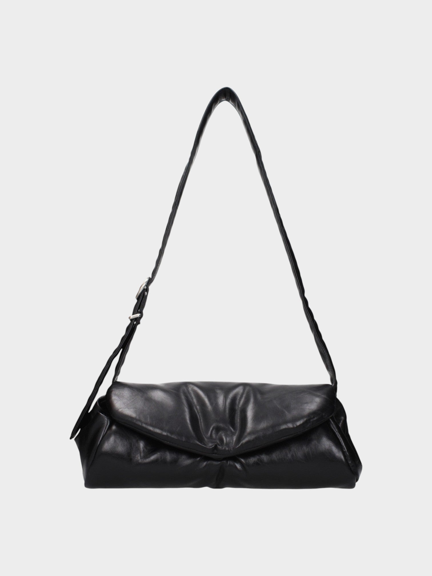 Jil Sander Black Leather Crossbody Bag