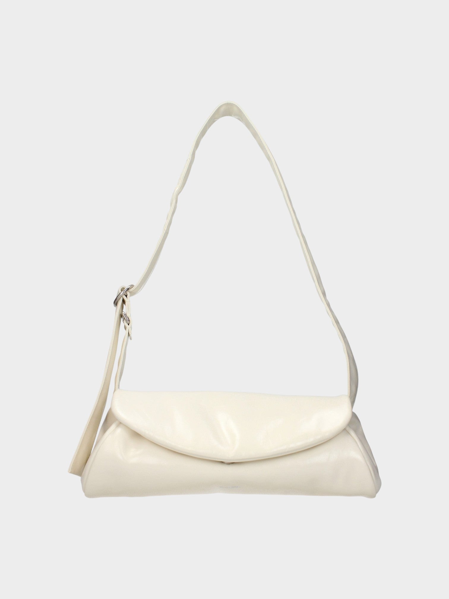 Jil Sander Beige Leather Crossbody Bag