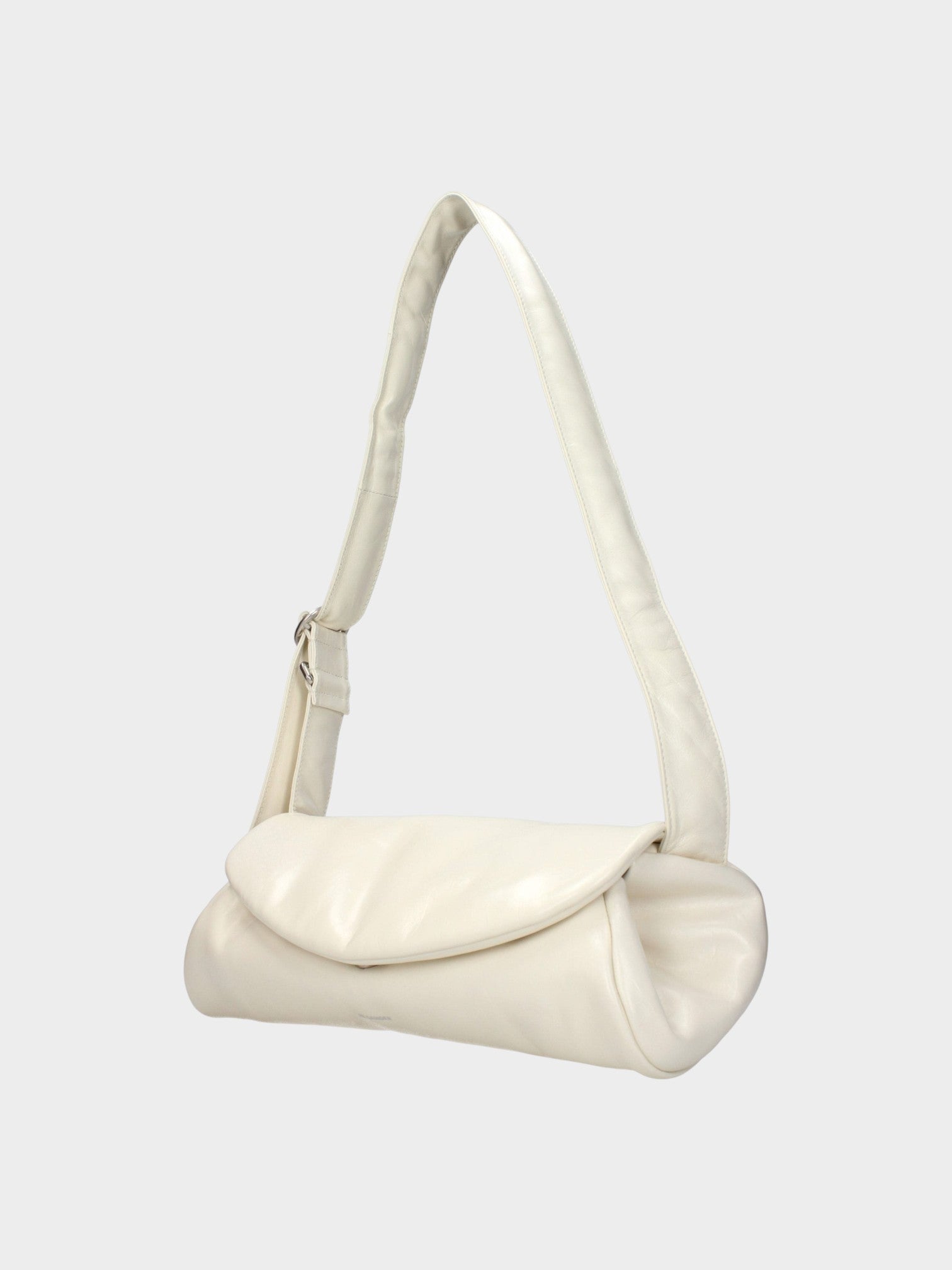 Jil Sander Beige Leather Crossbody Bag-thumbmail-2