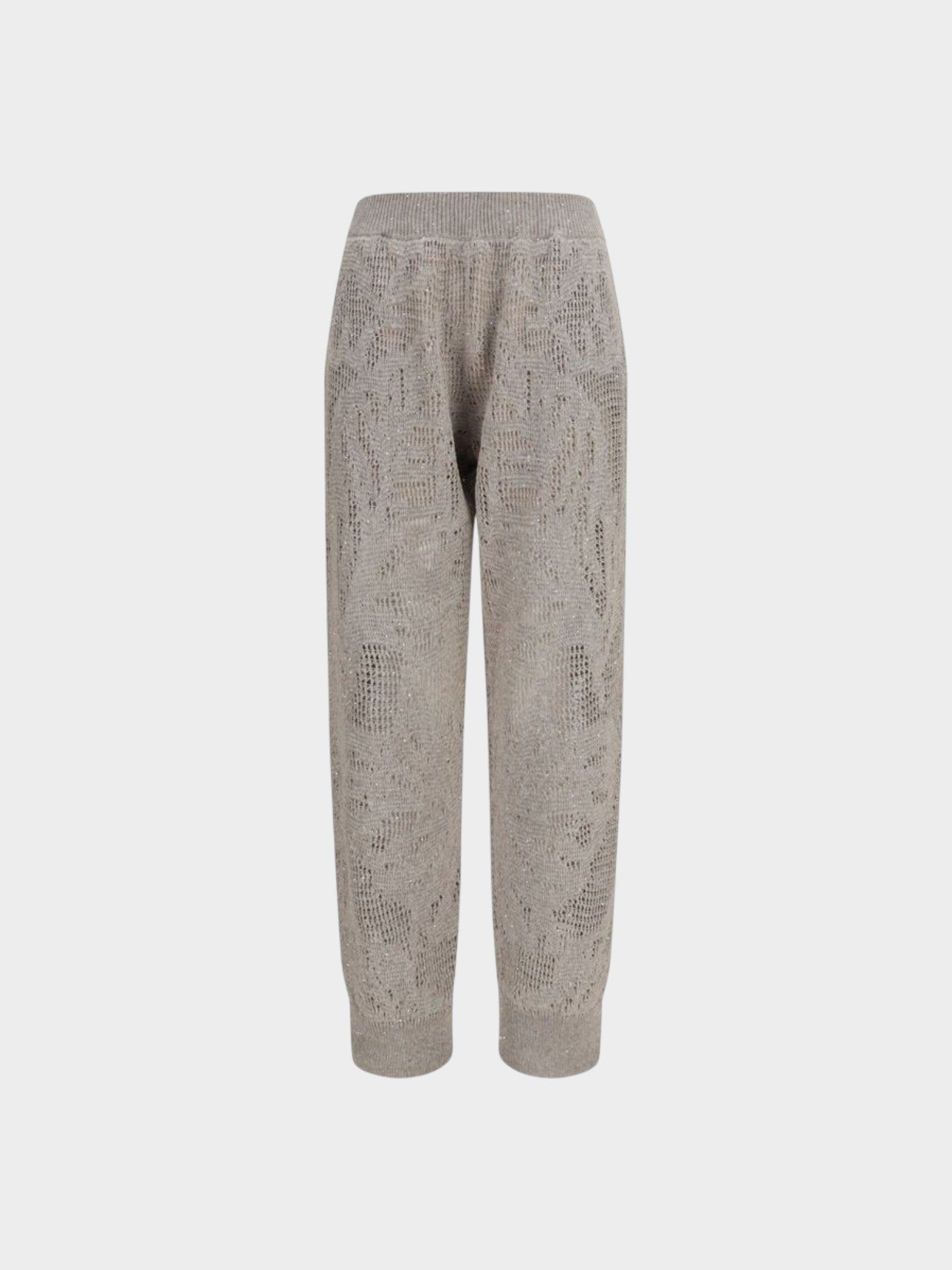 Brunello Cucinelli Beige Linen Casual Pants