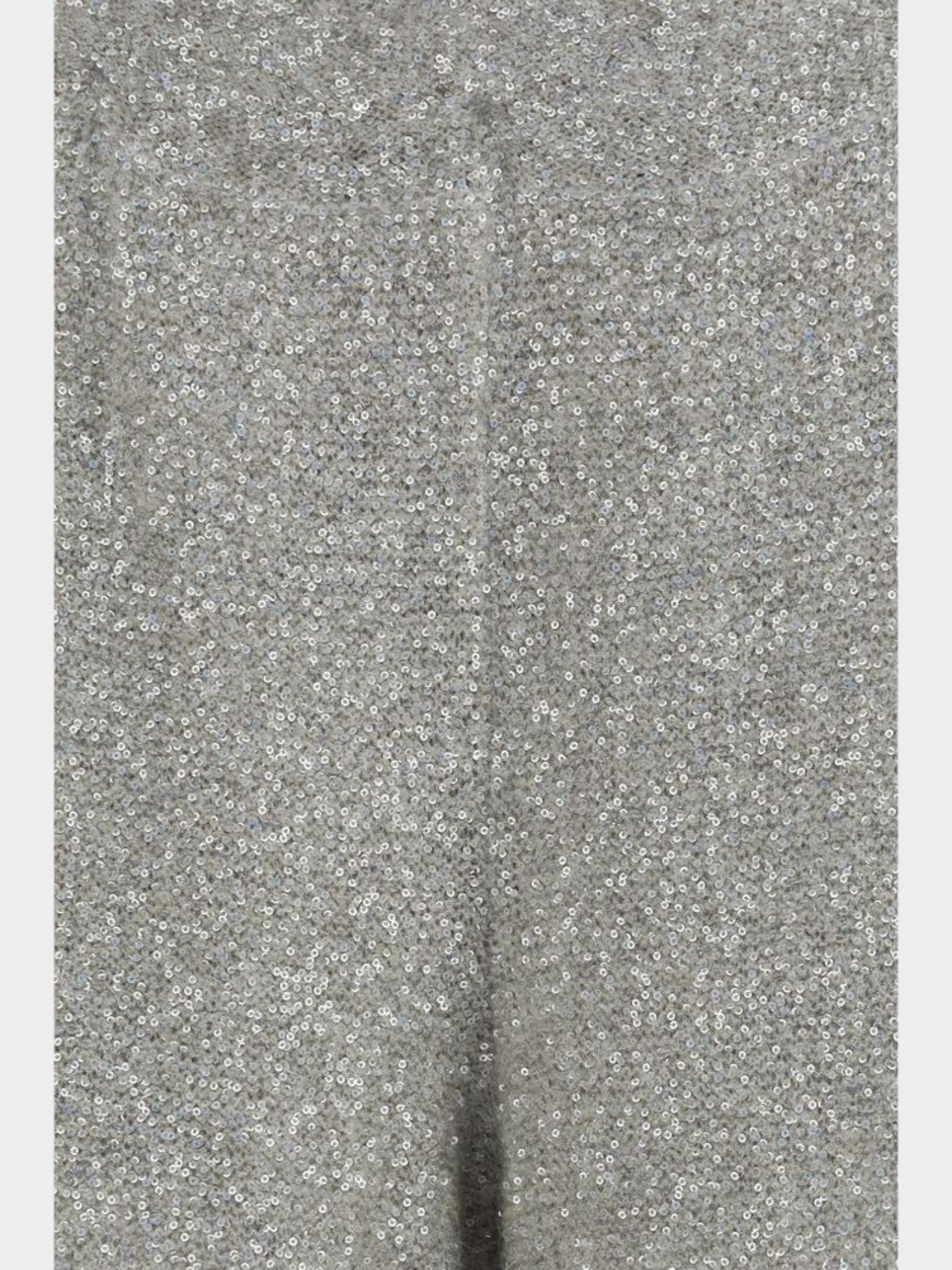 Brunello Cucinelli Silver Polyamide Casual Pants-thumbmail-3