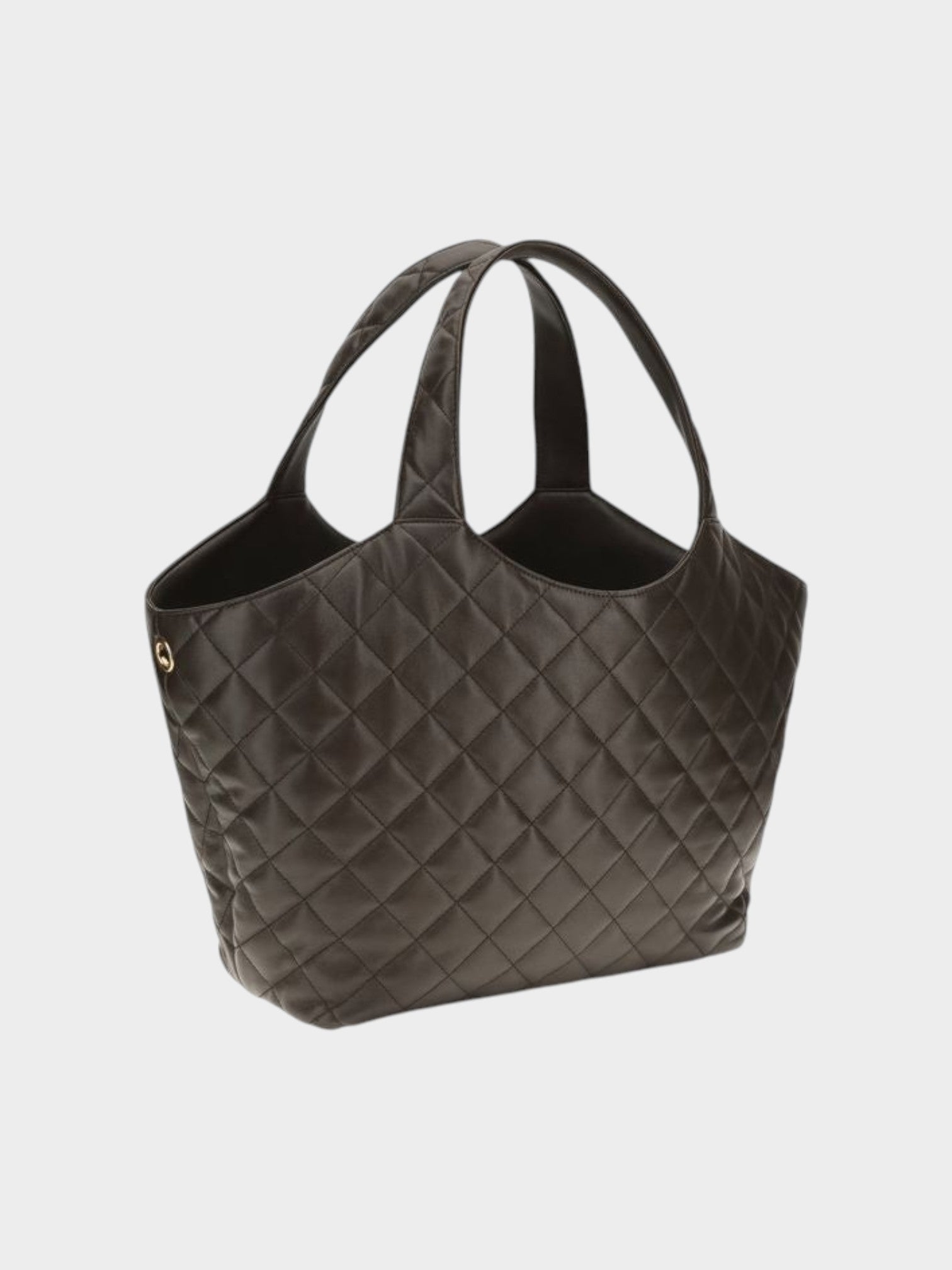 Saint Laurent Bicolor Napa Leather / Calf Bos Taurus Shoulder Bag-thumbmail-3