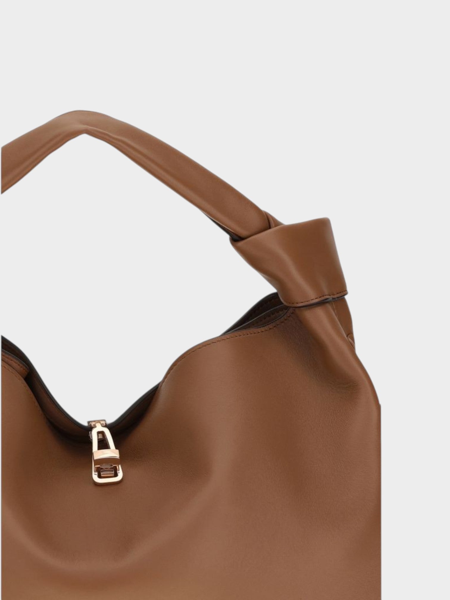 Gabriela Hearst Brown Lamb Ovis Aries Aries Shoulder Bag-thumbmail-4