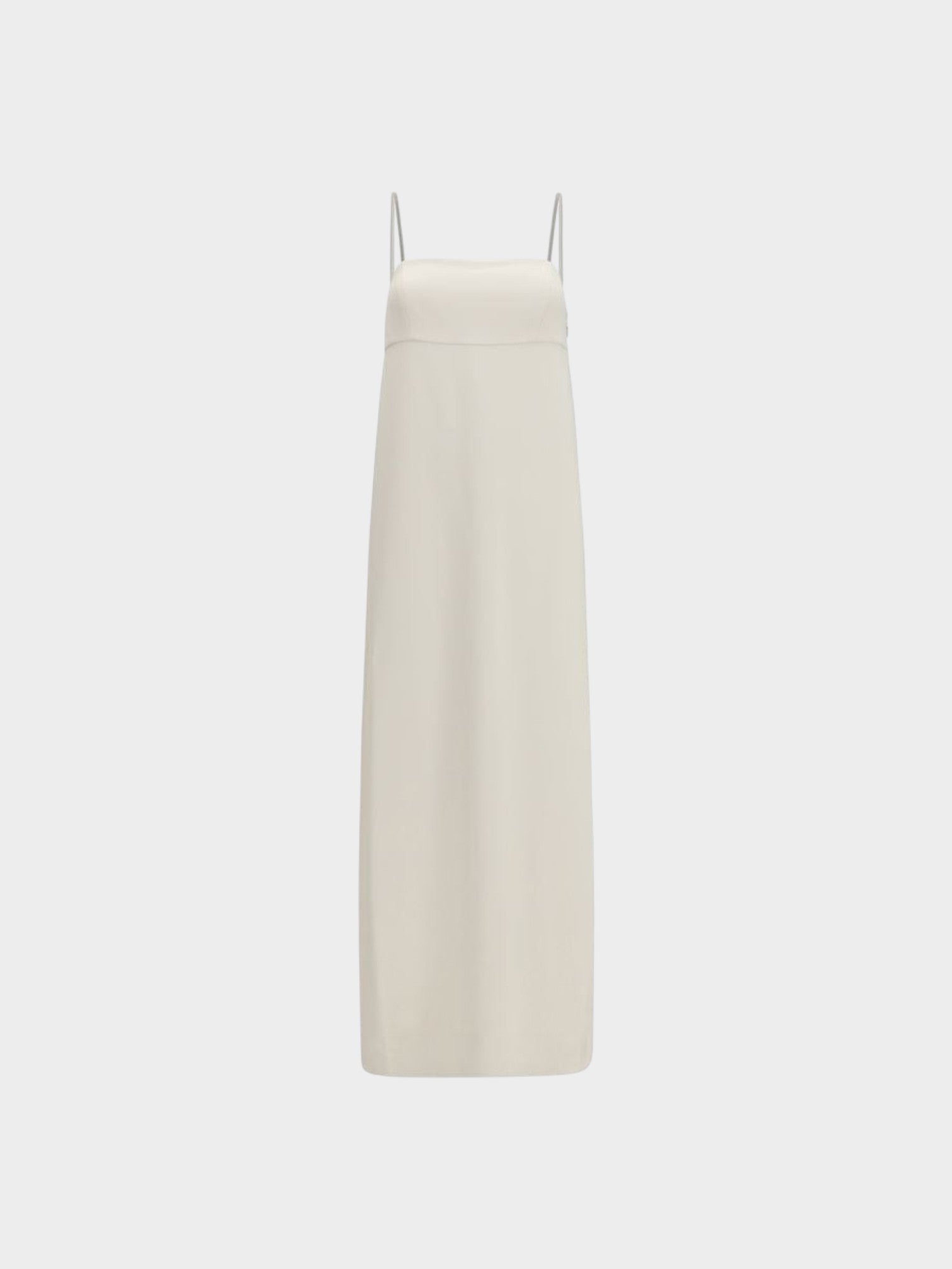 Brunello Cucinelli White Acetate Casual Dress