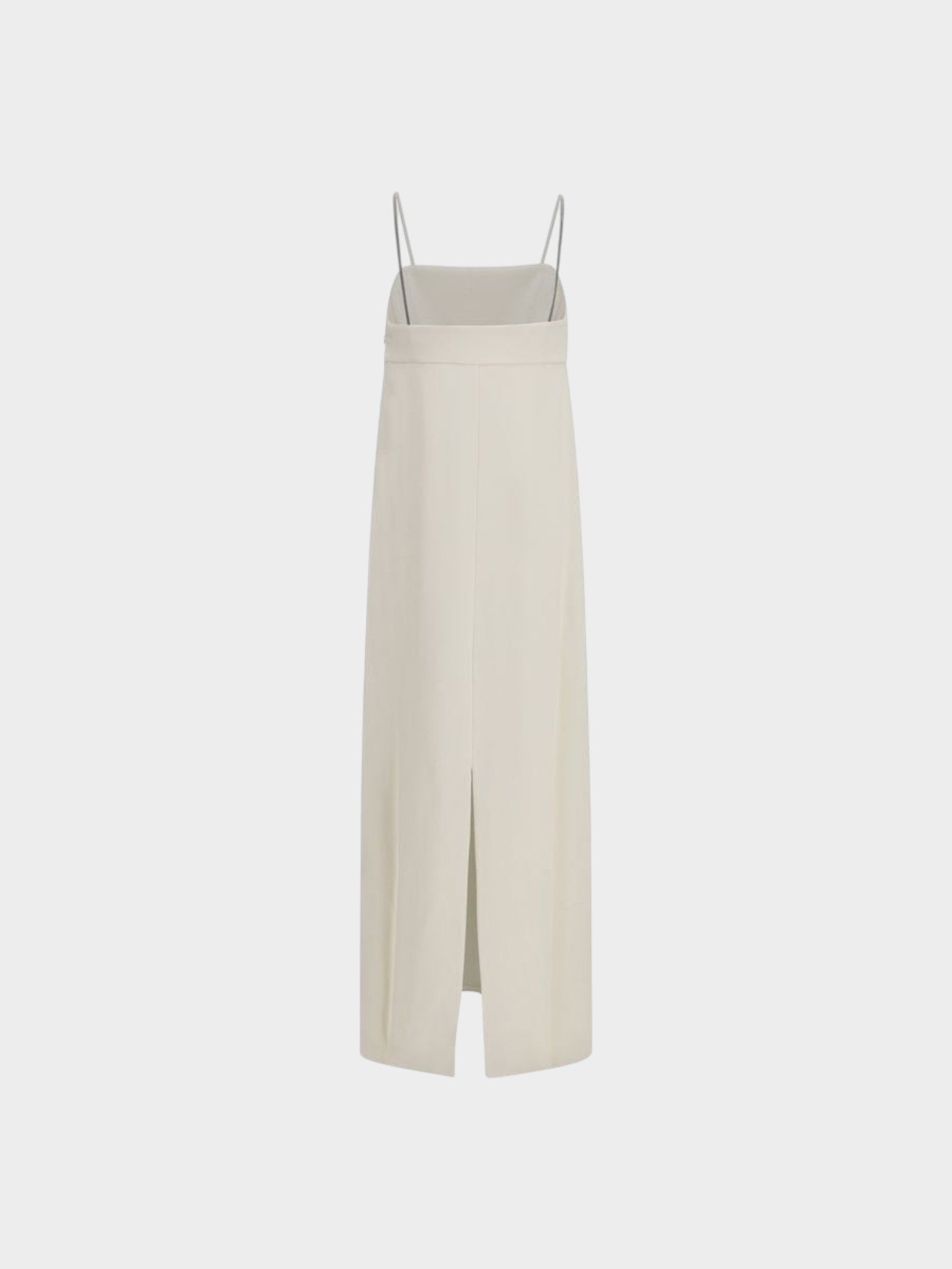 Brunello Cucinelli White Acetate Casual Dress-thumbmail-2