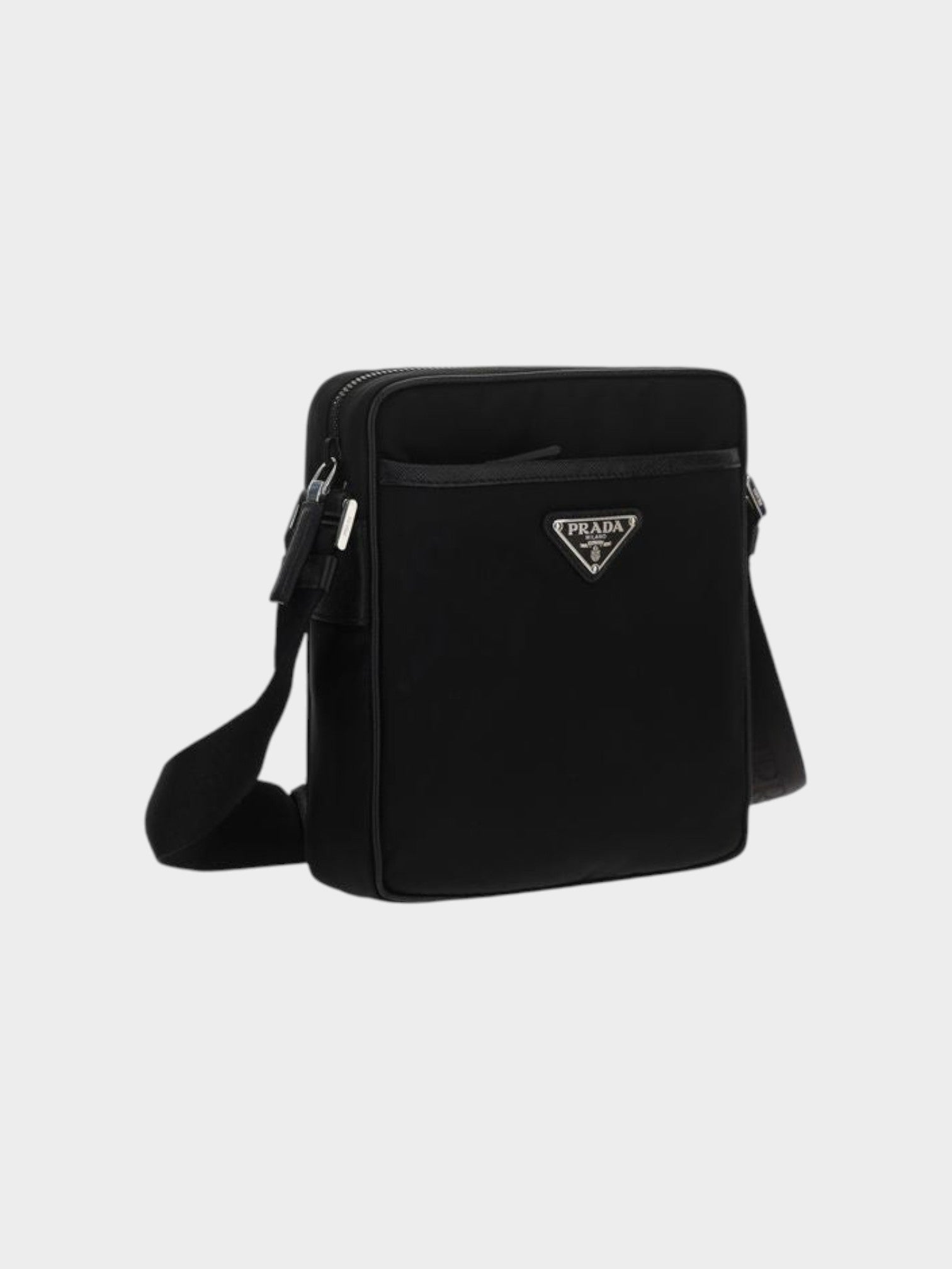 Prada Black Nylon Shoulder Bag-thumbmail-2