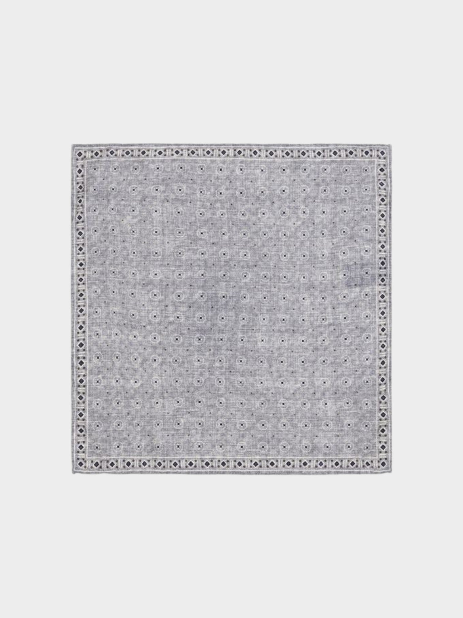 Brunello Cucinelli Gray Silk Handbag-thumbmail-2