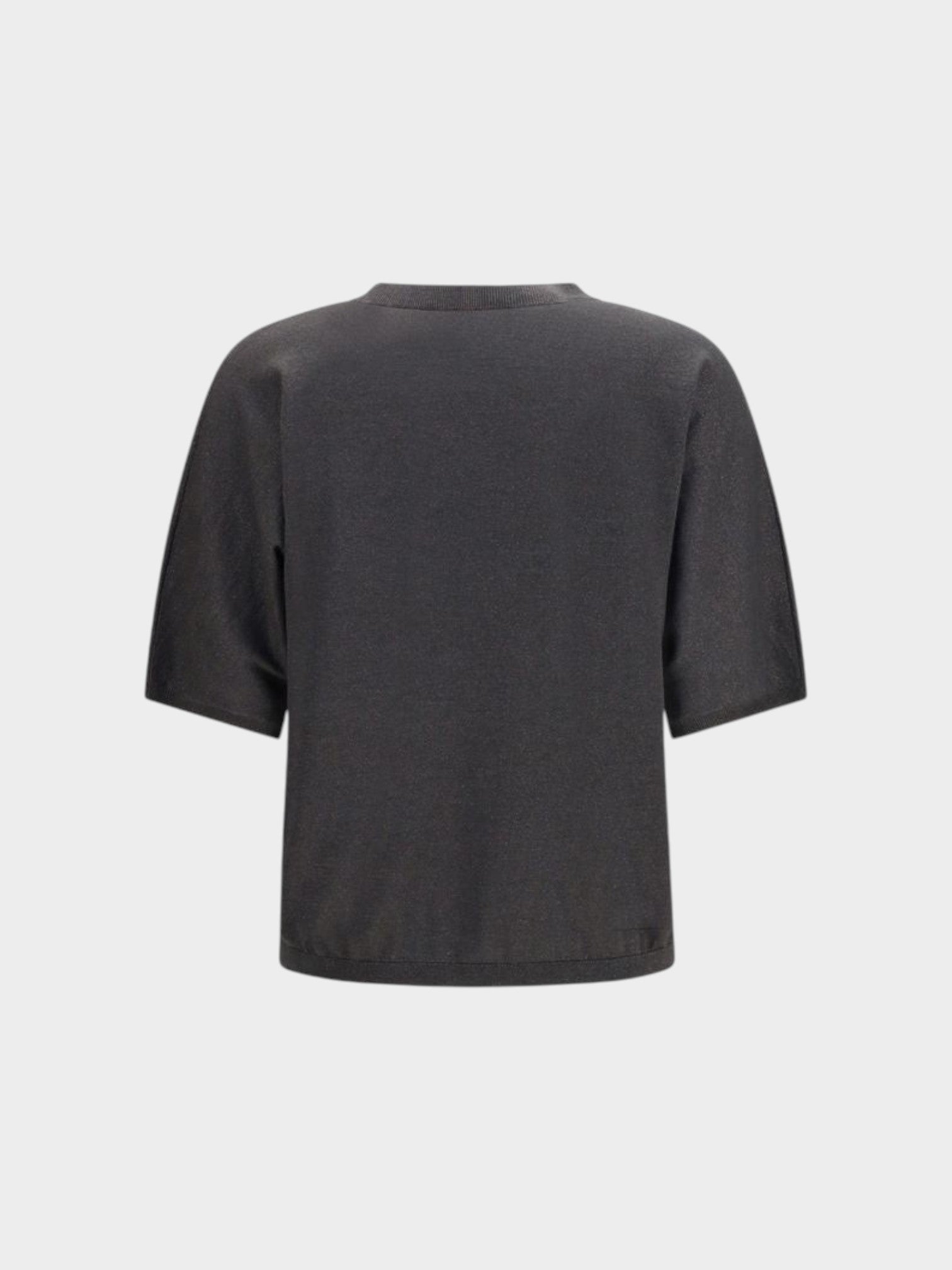 Brunello Cucinelli Gray Cashmere Sweater-thumbmail-2