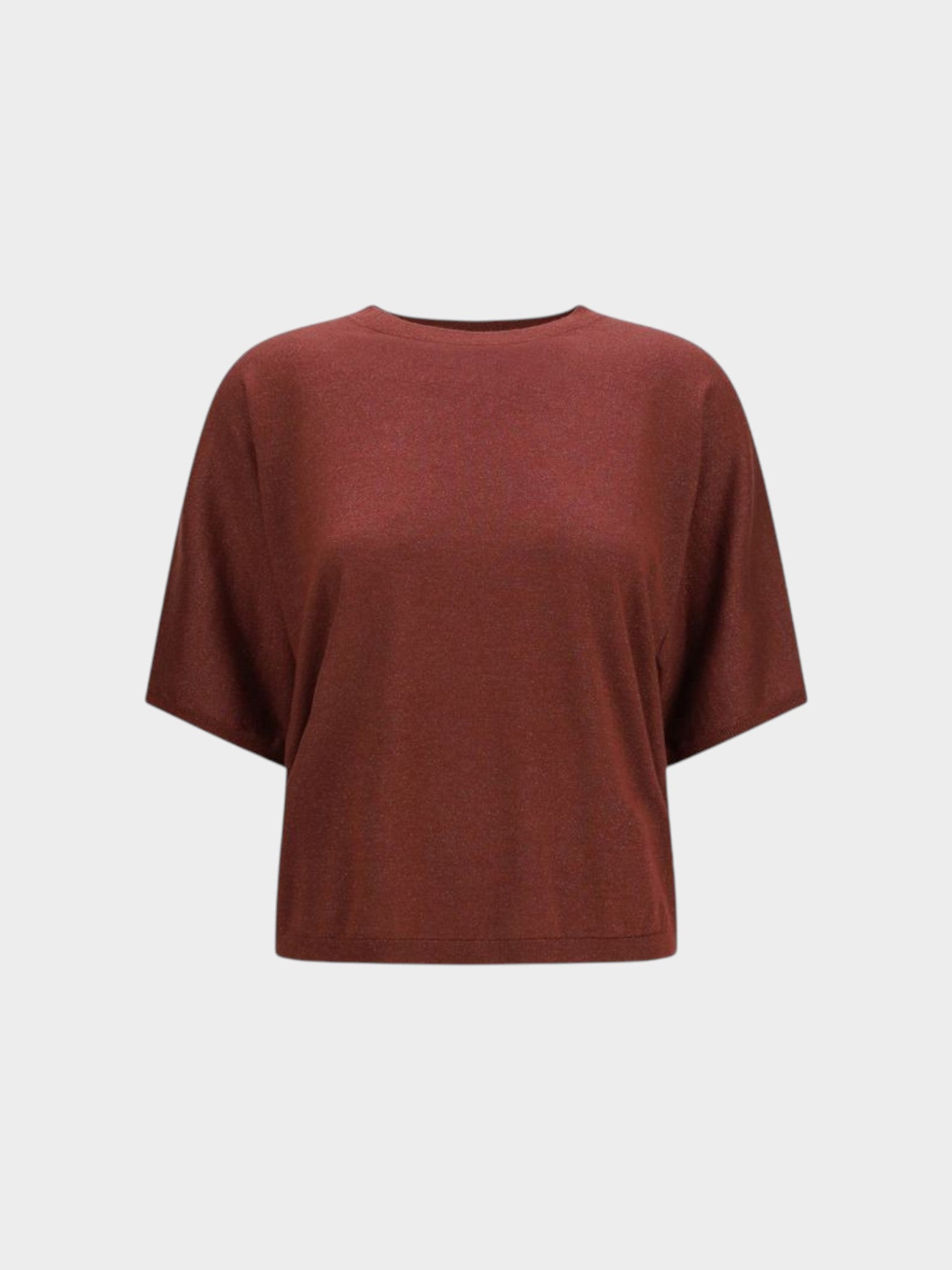 Brunello Cucinelli Bordeaux Cashmere Sweatshirt