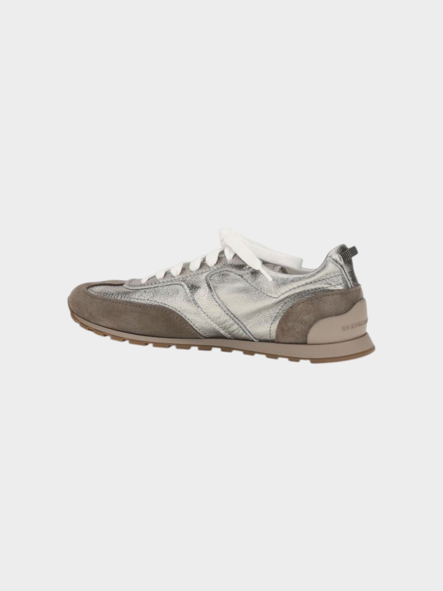 Brunello Cucinelli Multicolor Calf Leather Bos Taurus Athletic Sneakers-thumbmail-3