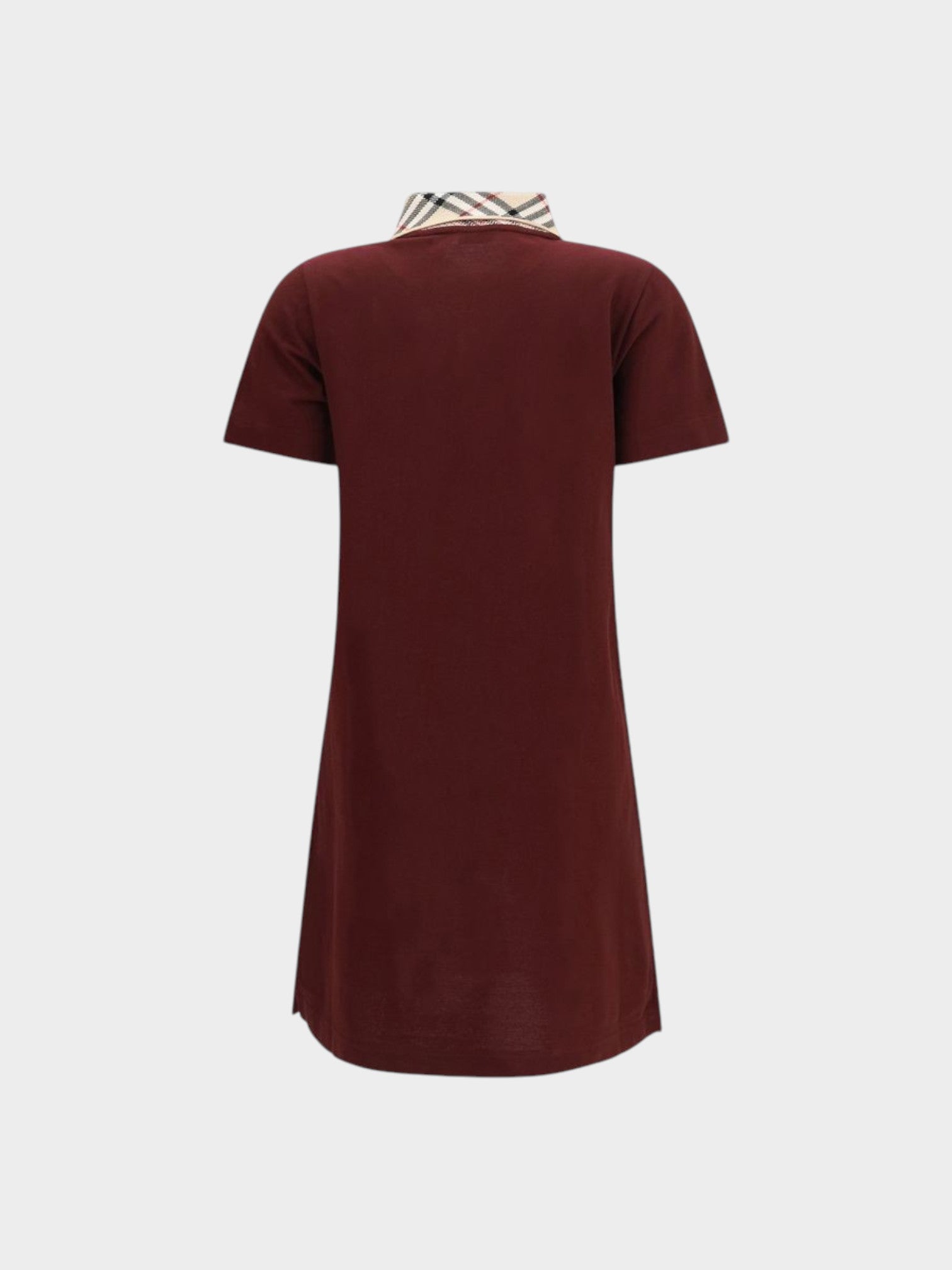 Burberry Bordeaux Cotton Casual Dress-thumbmail-2