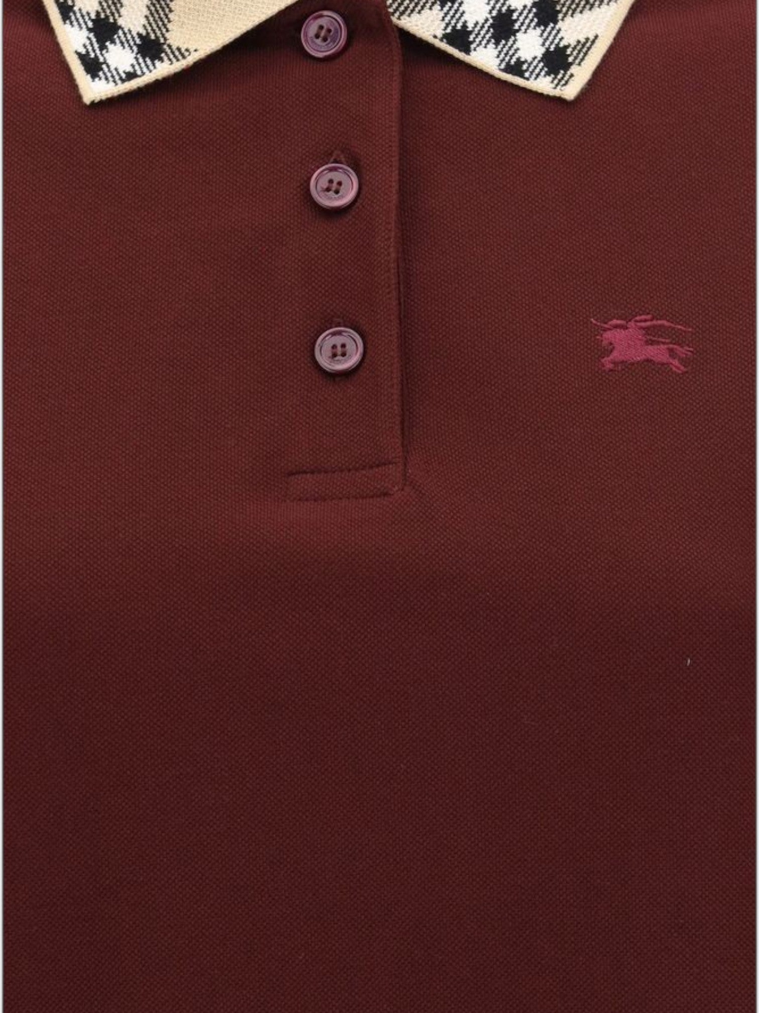 Burberry Bordeaux Cotton Casual Dress-thumbmail-3