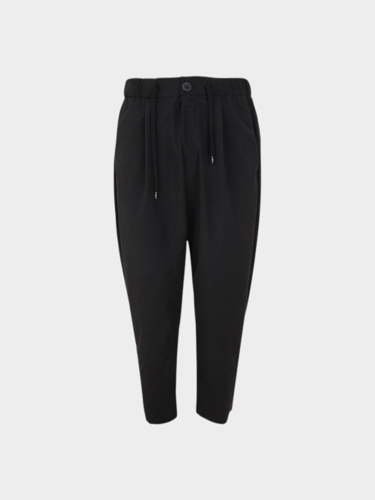 Herno Black Polyester Casual Pants