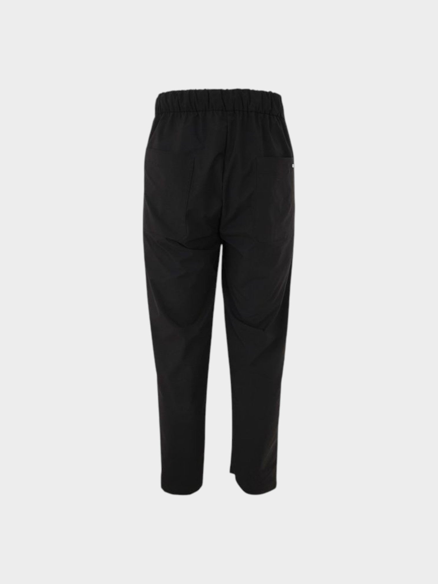 Herno Black Polyester Casual Pants-thumbmail-2