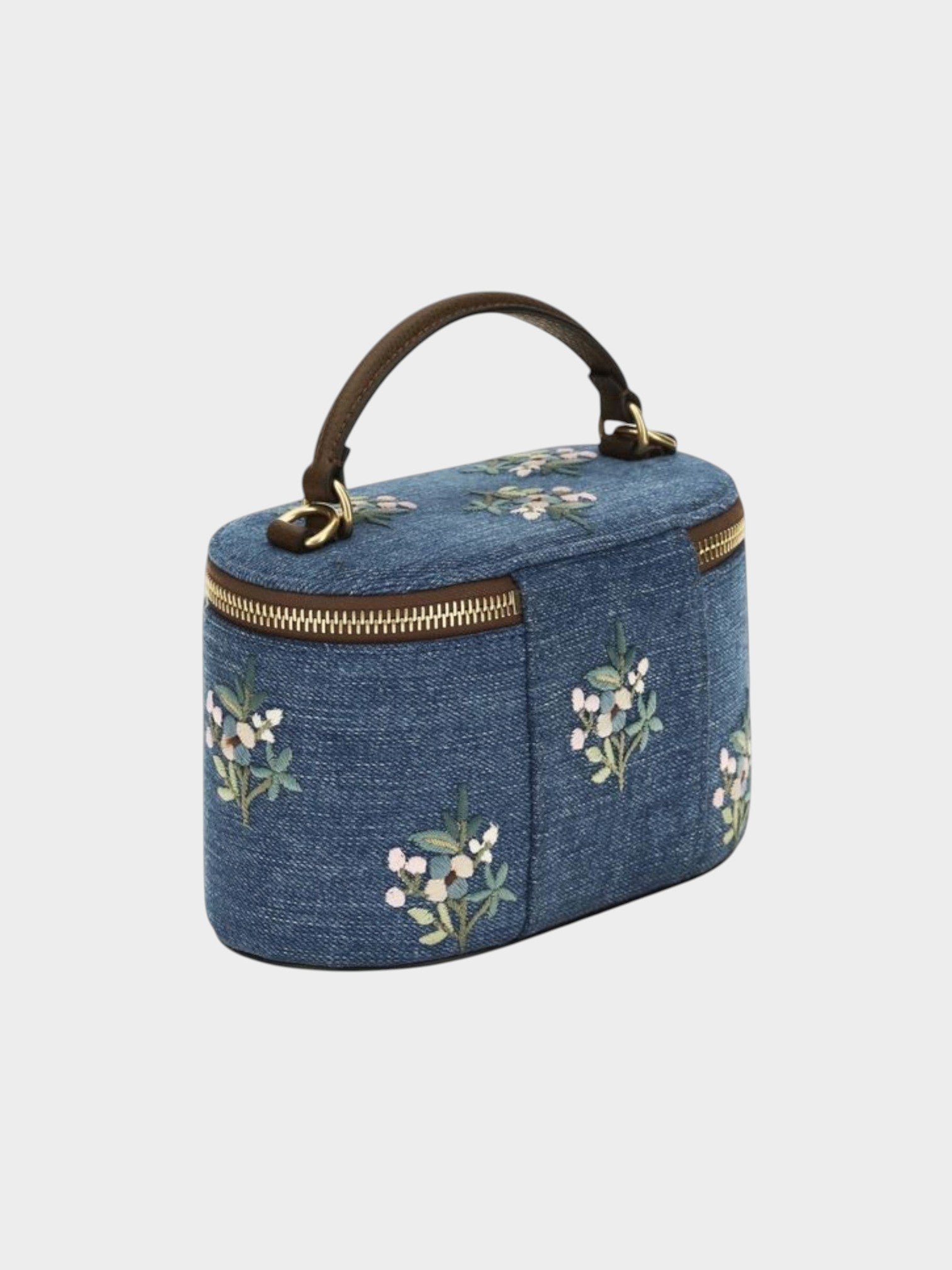 Valentino Garavani Blue Cotton Handbag-thumbmail-3