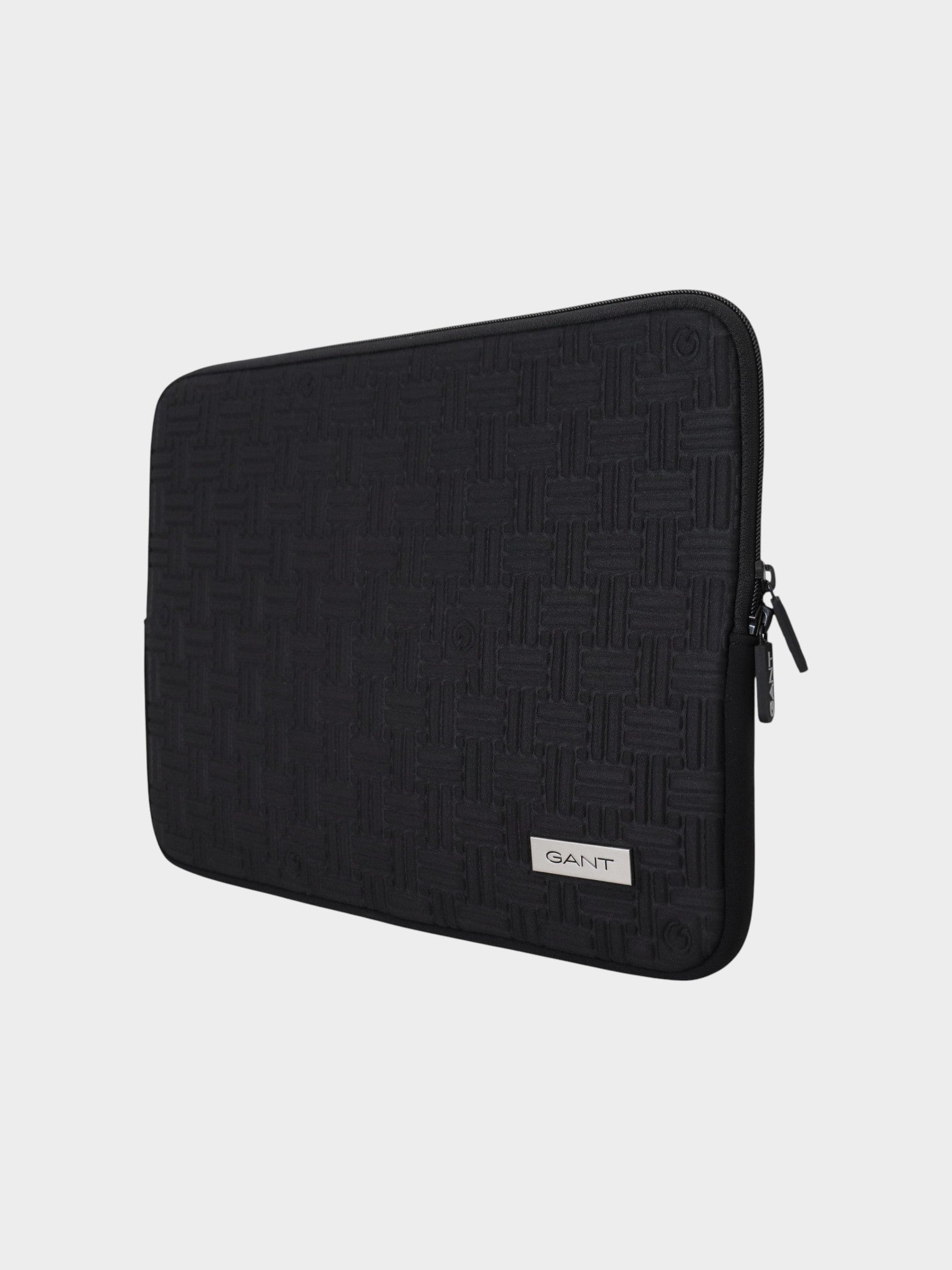 Gant Black Padded Pouch Bag Zipper Cover Sleeve Case-thumbmail-5